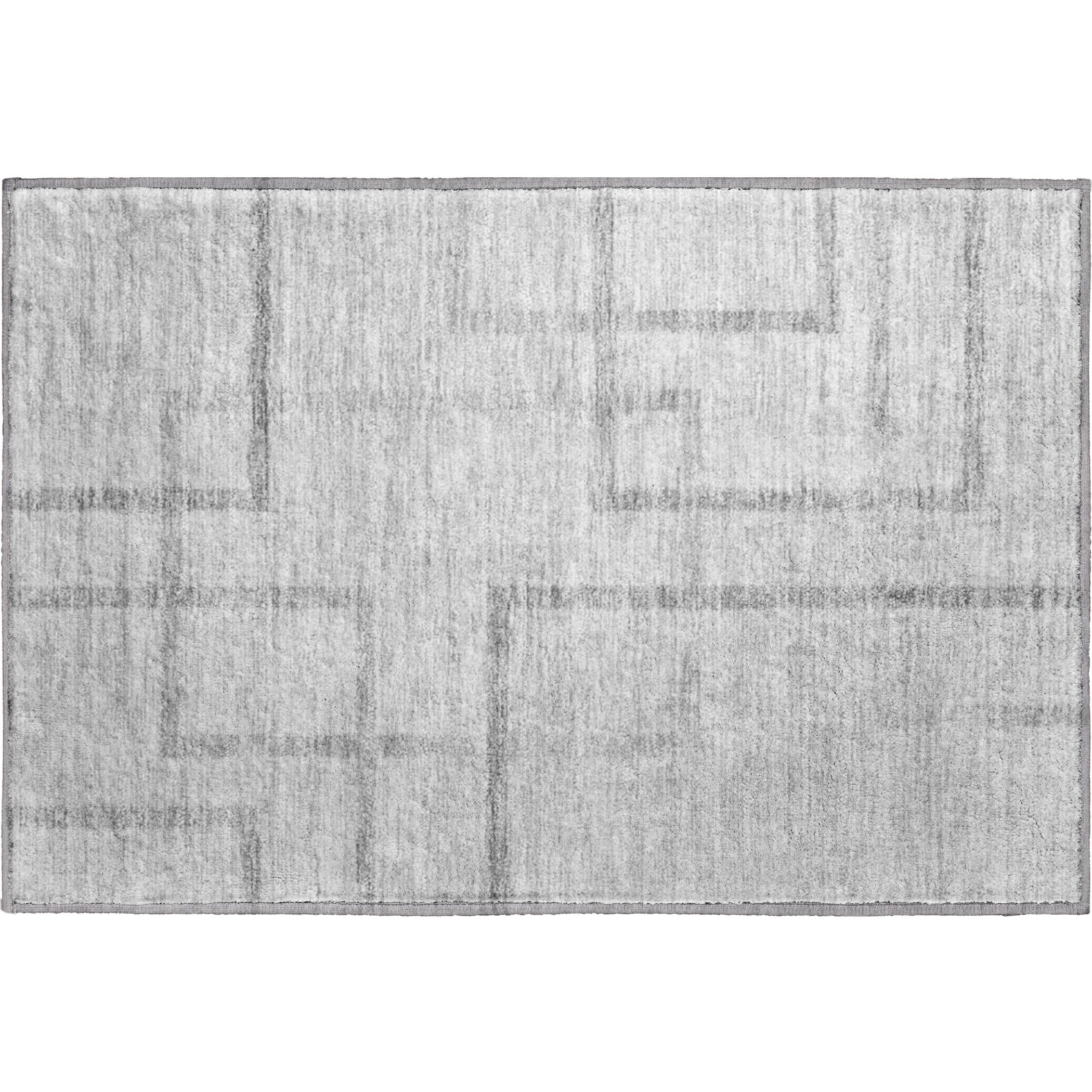 Montevideo Machine Washable Transitional Gray Rug 1'8" x 2'6" #shape_Rectangle