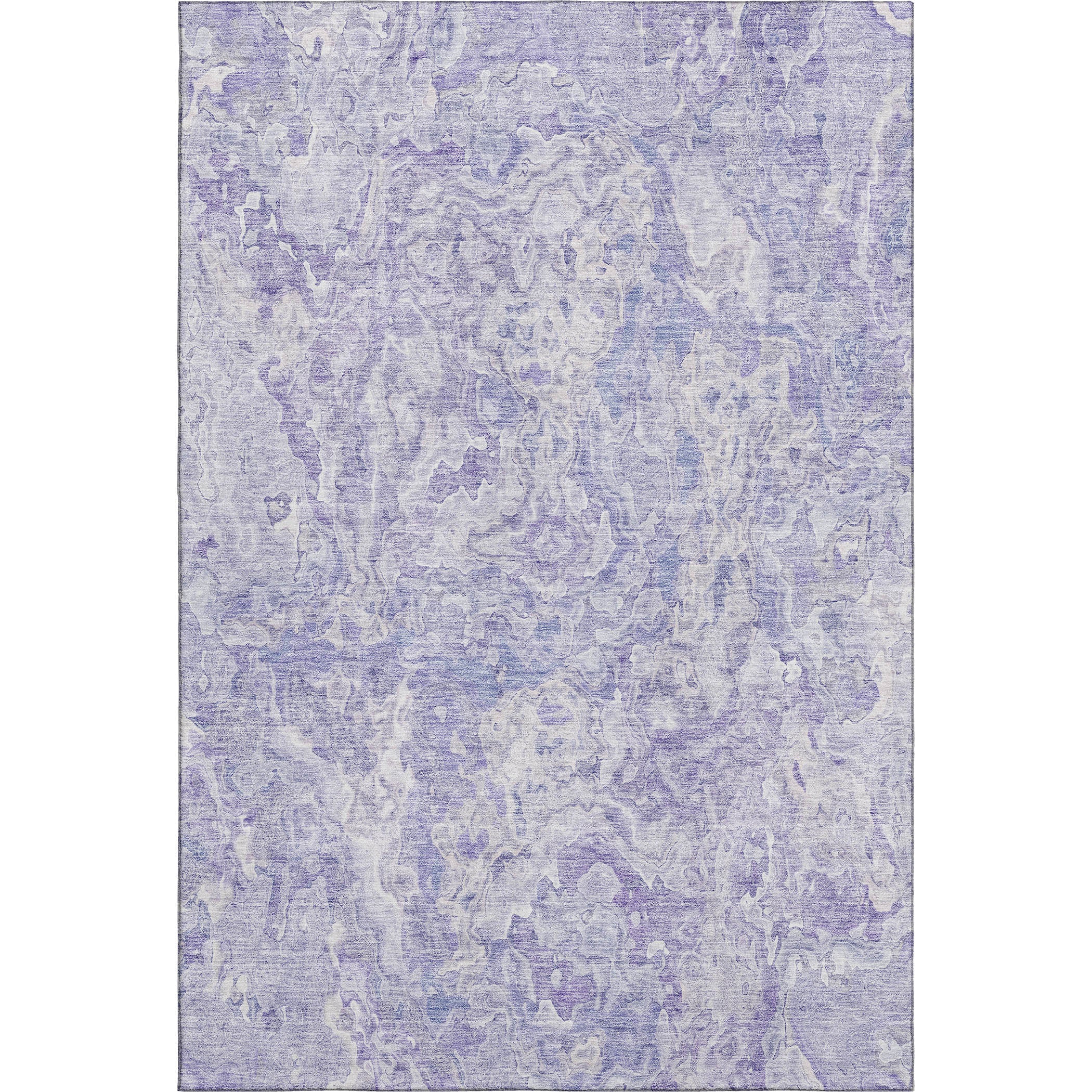 Seoul Machine Washable Transitional Plum Purple Rug 2'6" x 3'10" #shape_Rectangle