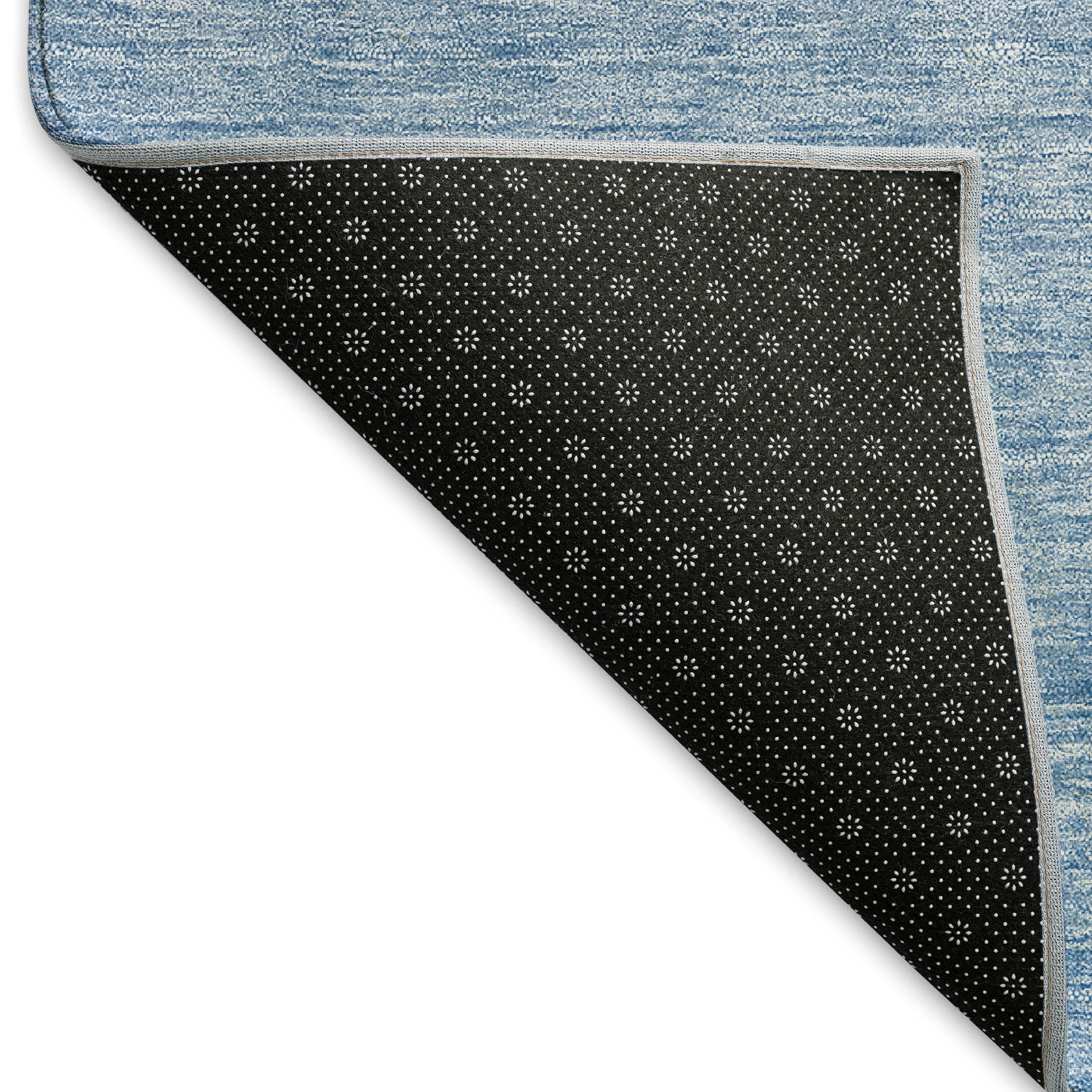 Tallinn Machine Washable Transitional Blue Rug 1'8" x 2'6" #shape_Rectangle