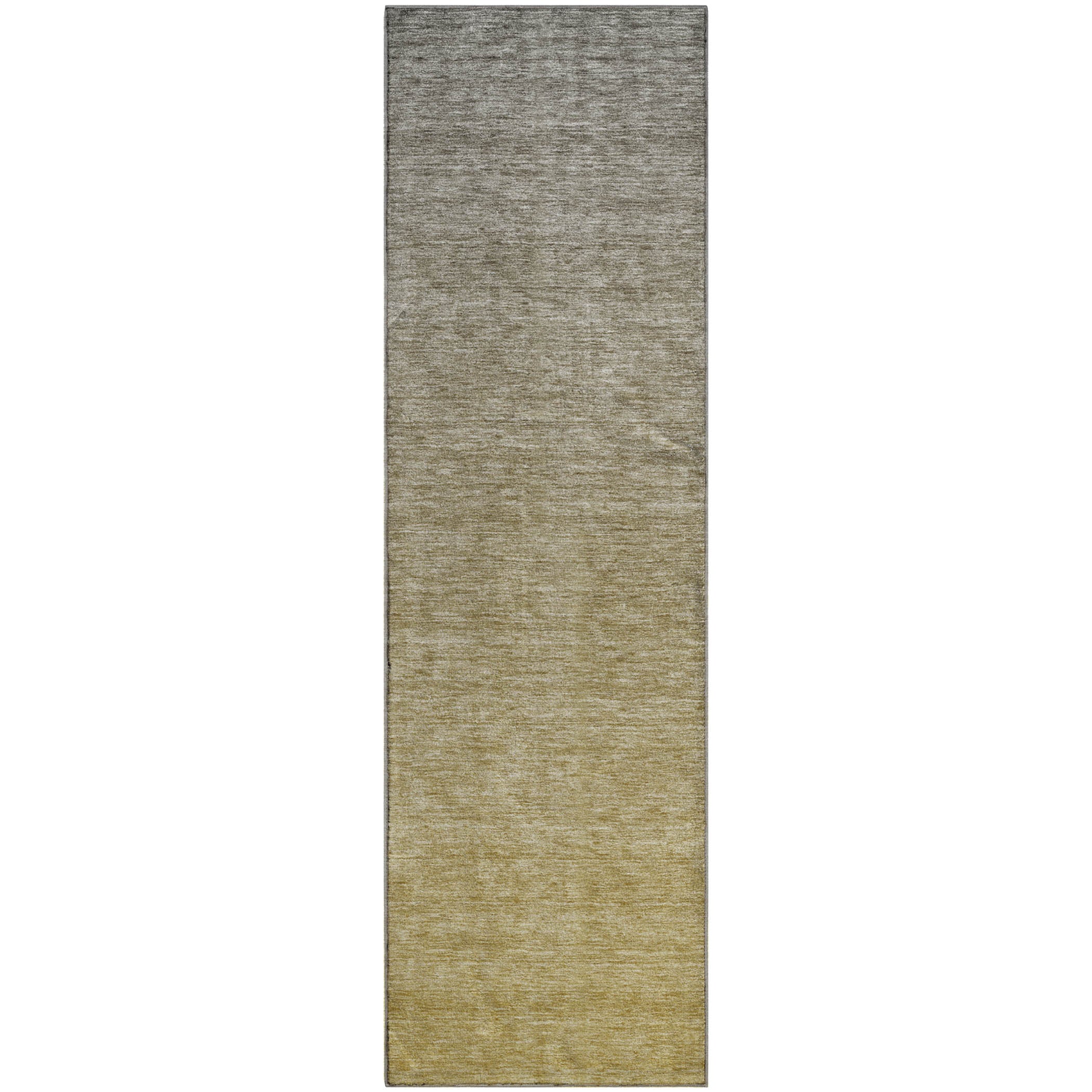 Tallinn Machine Washable Transitional Gold Rug 2'3" x 7'6" #shape_Runner