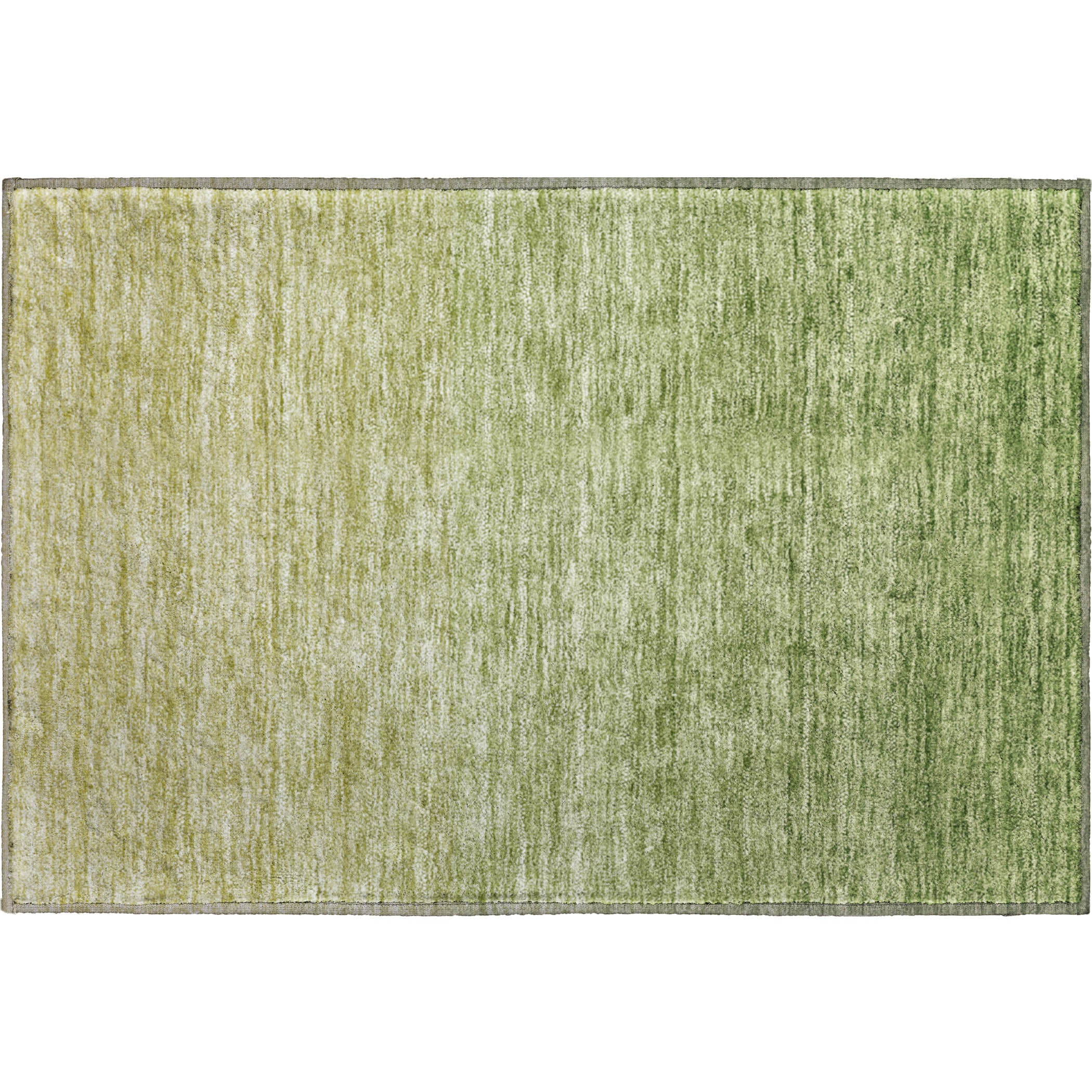 Tallinn Machine Washable Transitional Green Rug 1'8" x 2'6" #shape_Rectangle