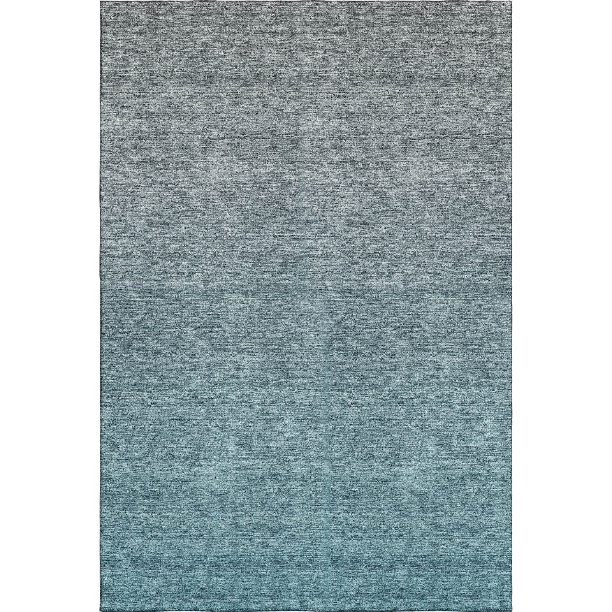 Tallinn Machine Washable Transitional Teal Rug 2'6" x 3'10" #shape_Rectangle