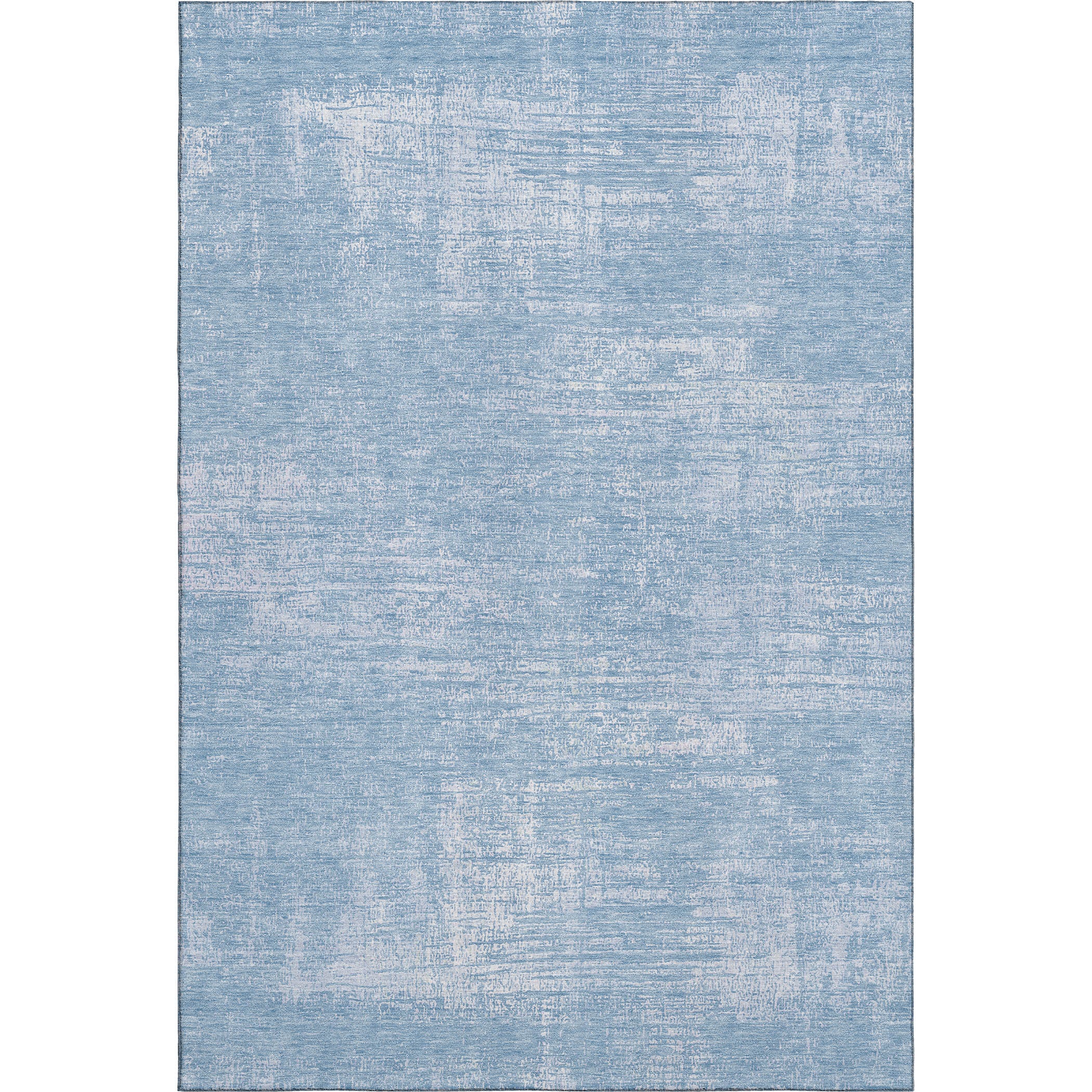Bern Machine Washable Transitional Blue Rug 2'6" x 3'10" #shape_Rectangle