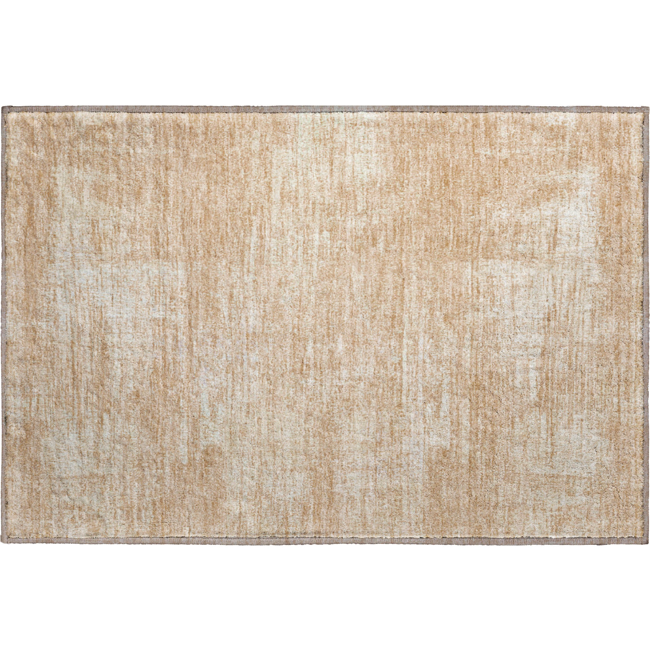 Bern Machine Washable Transitional Coral Orange Rug 1'8" x 2'6" #shape_Rectangle