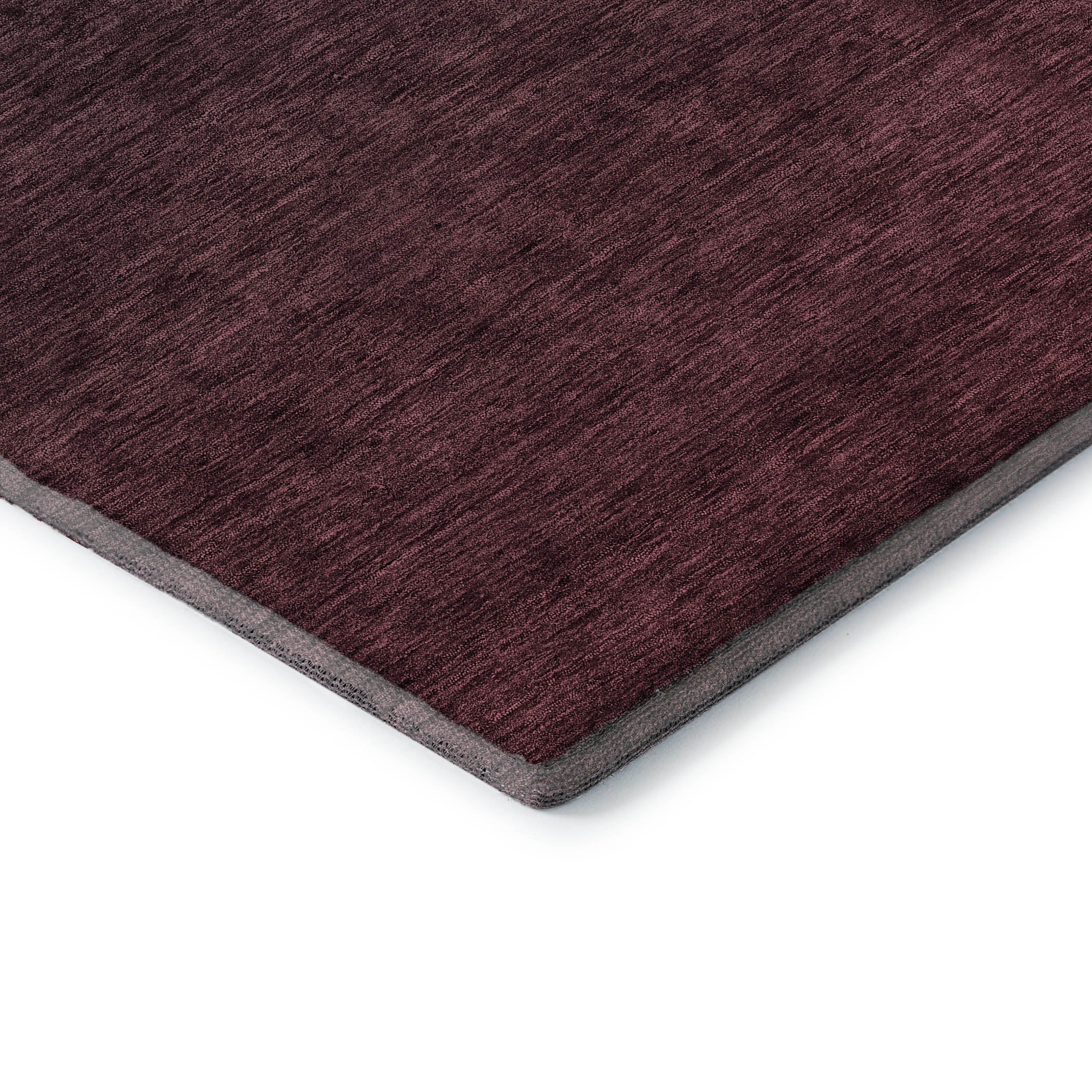 Lucerne Machine Washable Transitional Merlot Red Rug 1'8" x 2'6" #shape_Rectangle