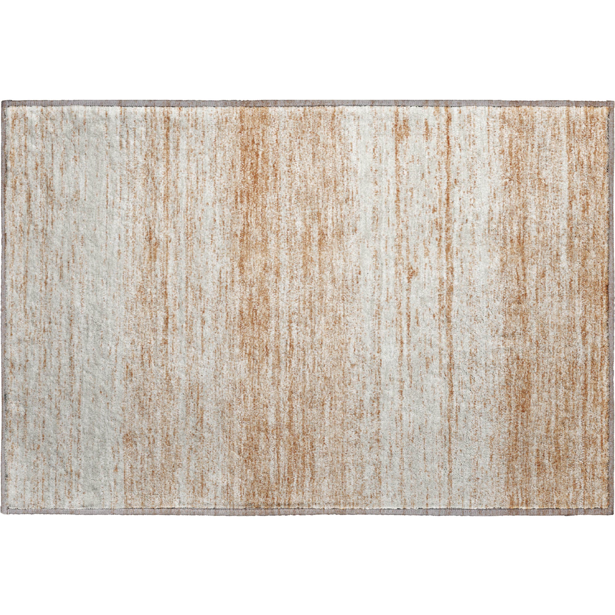 Vienna Machine Washable Transitional Copper Orange Rug 1'8" x 2'6" #shape_Rectangle