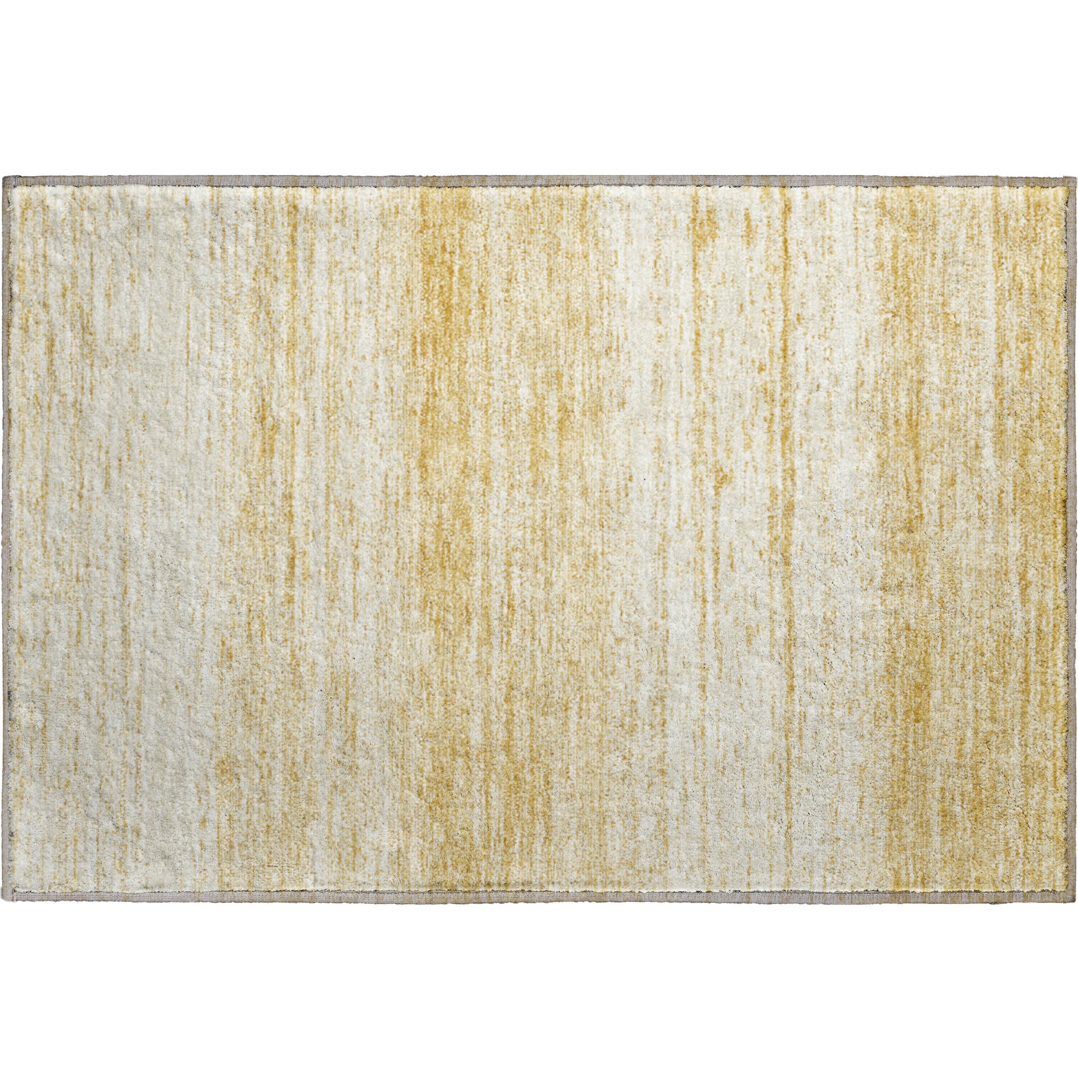 Vienna Machine Washable Transitional Gold Rug 1'8" x 2'6" #shape_Rectangle