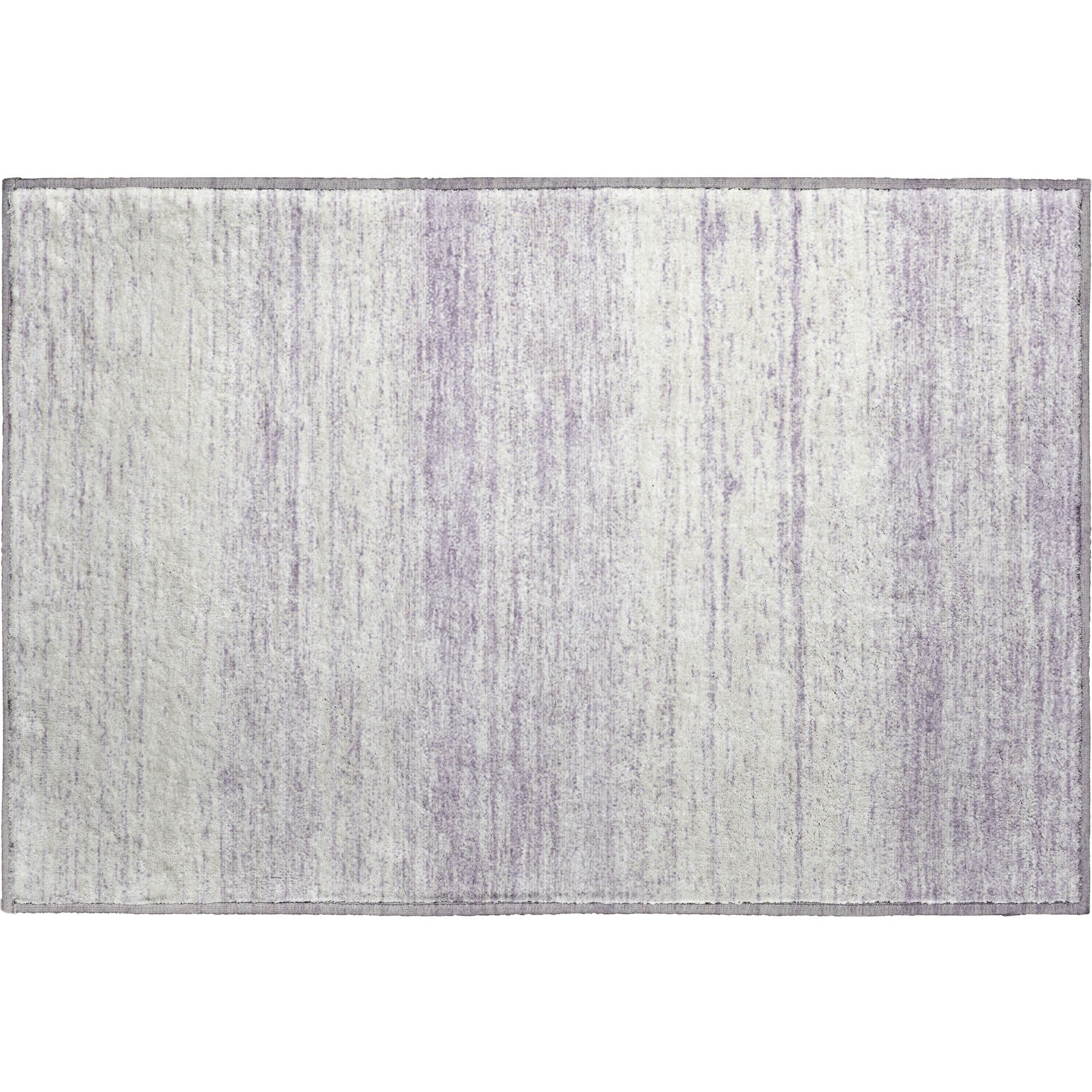 Vienna Machine Washable Transitional Lavender Purple Rug 1'8" x 2'6" #shape_Rectangle