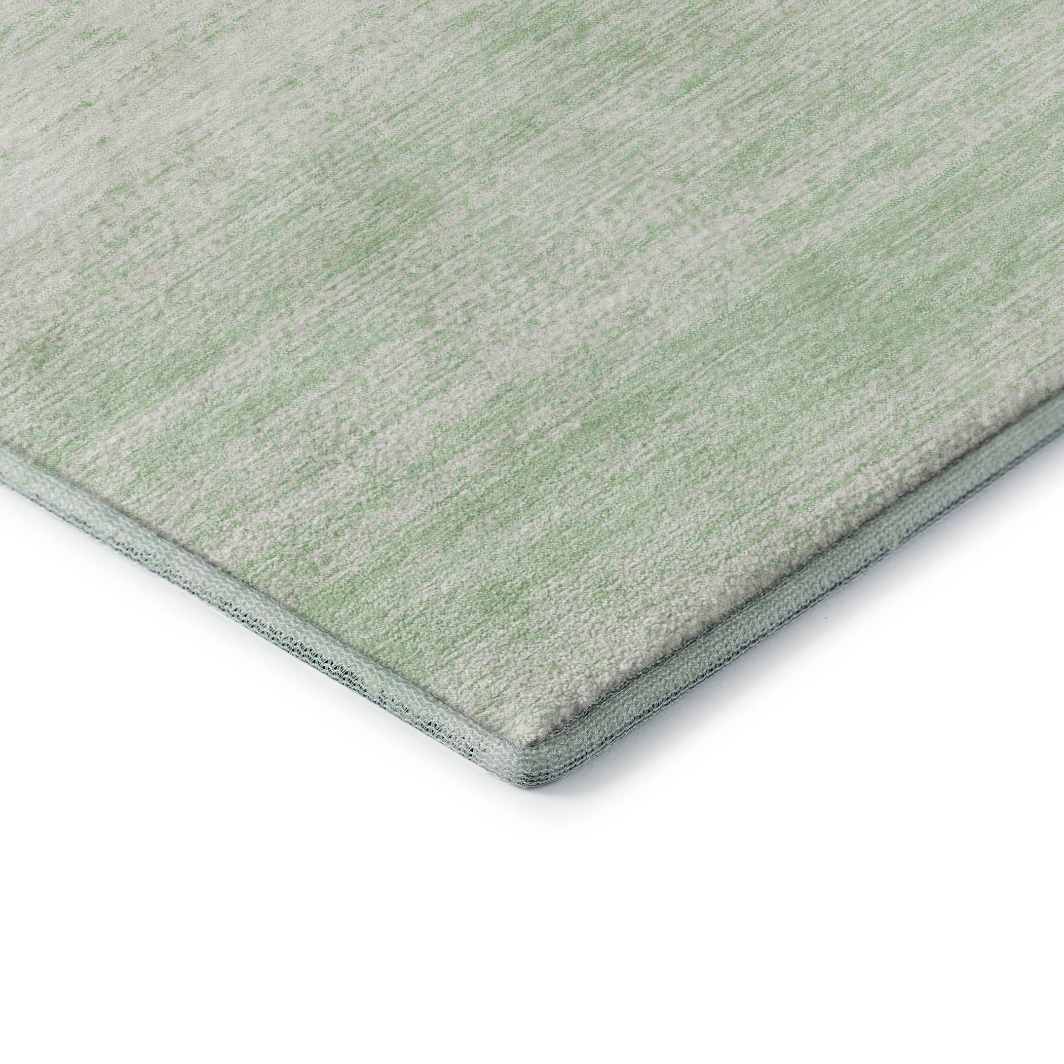 Vienna Machine Washable Transitional Mint Green Rug 1'8" x 2'6" #shape_Rectangle