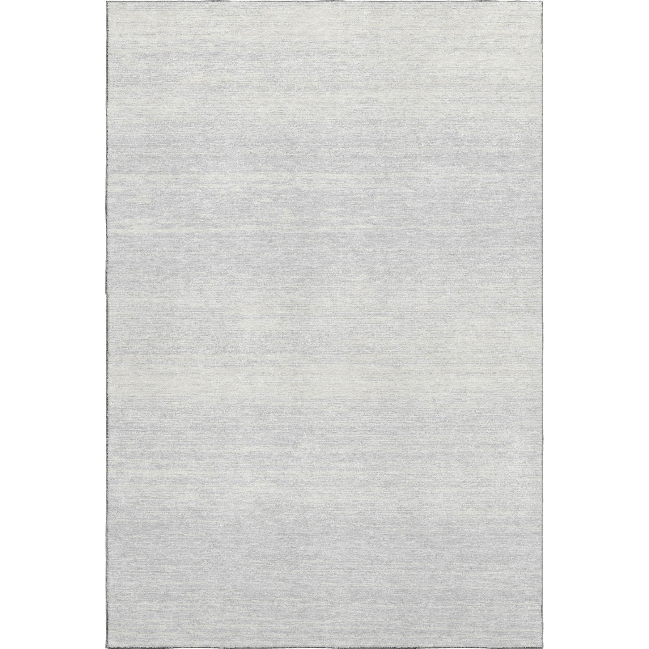 Vienna Machine Washable Transitional Silver Gray Rug 2'6" x 3'10" #shape_Rectangle