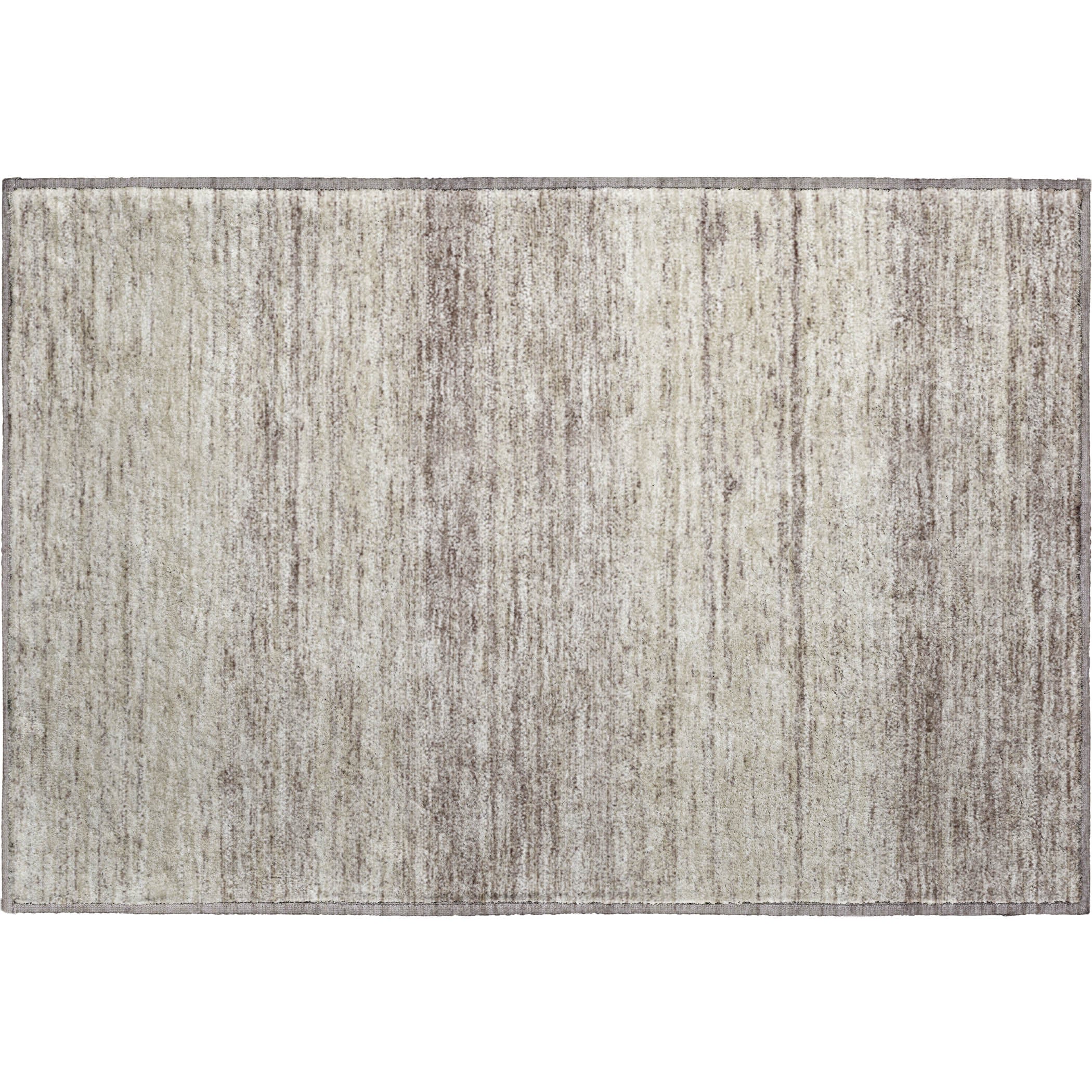 Vienna Machine Washable Transitional Taupe Brown Rug 1'8" x 2'6" #shape_Rectangle