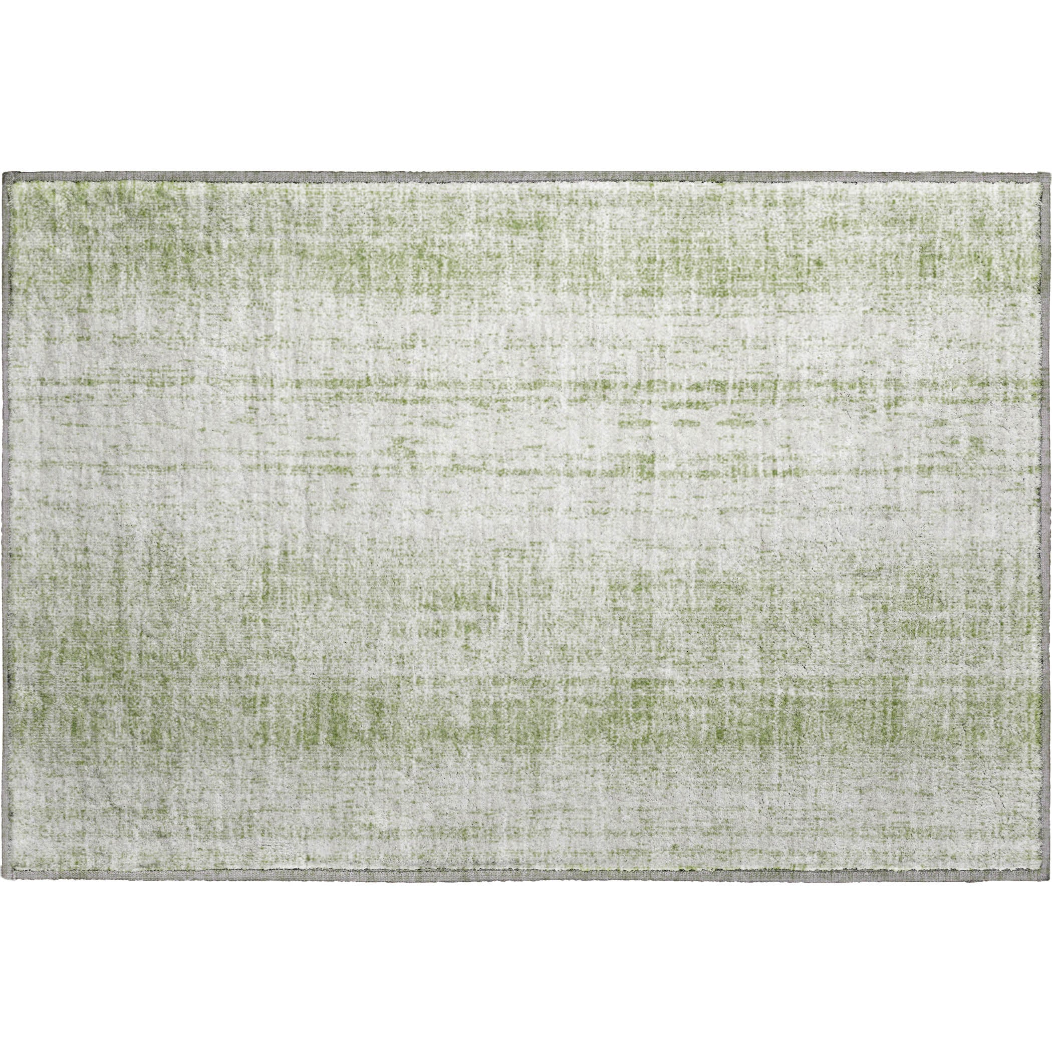 Lucerne Machine Washable Transitional Aloe Green Rug 1'8" x 2'6" #shape_Rectangle
