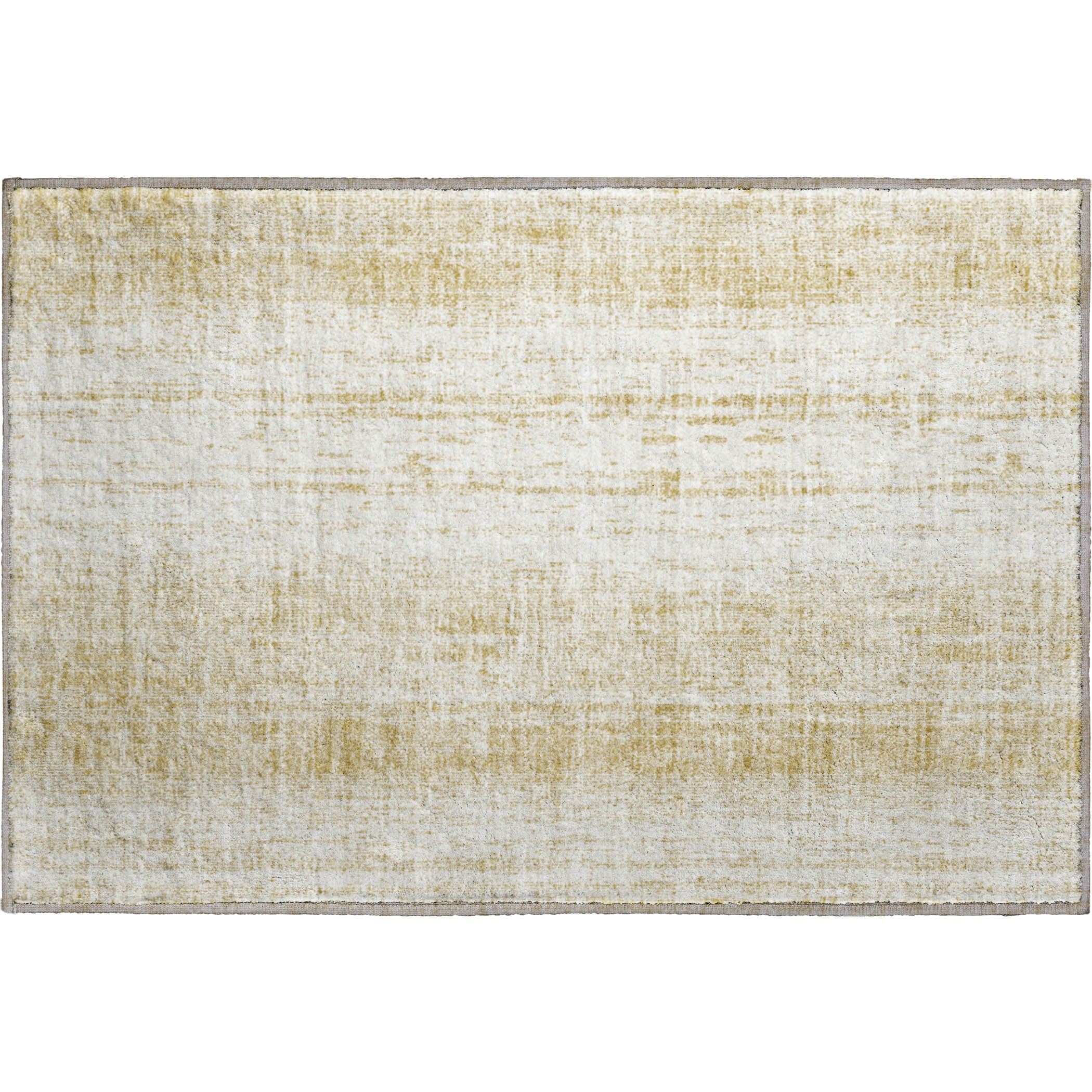Lucerne Machine Washable Transitional Gold Rug 1'8" x 2'6" #shape_Rectangle