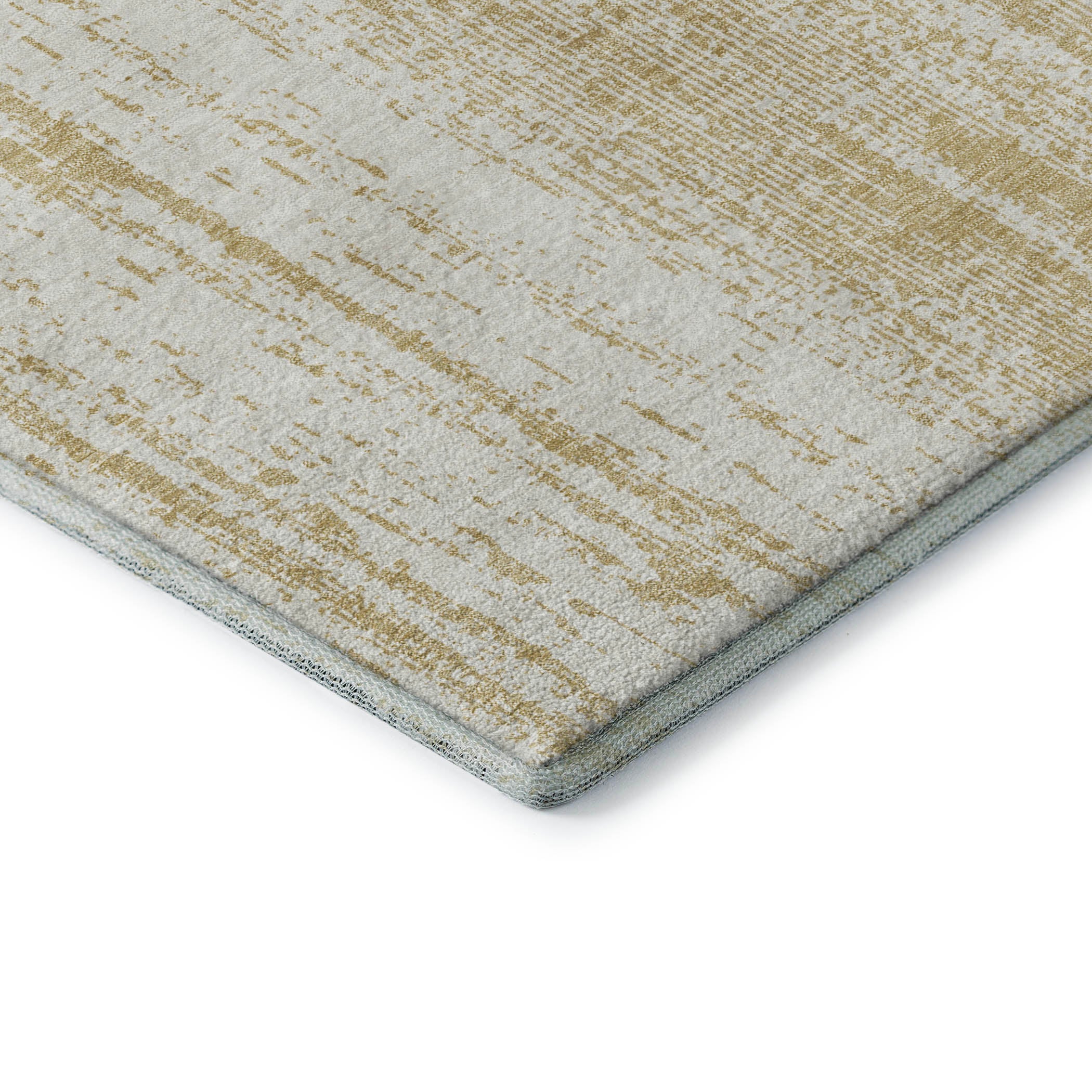 Lucerne Machine Washable Transitional Gold Rug 1'8" x 2'6" #shape_Rectangle