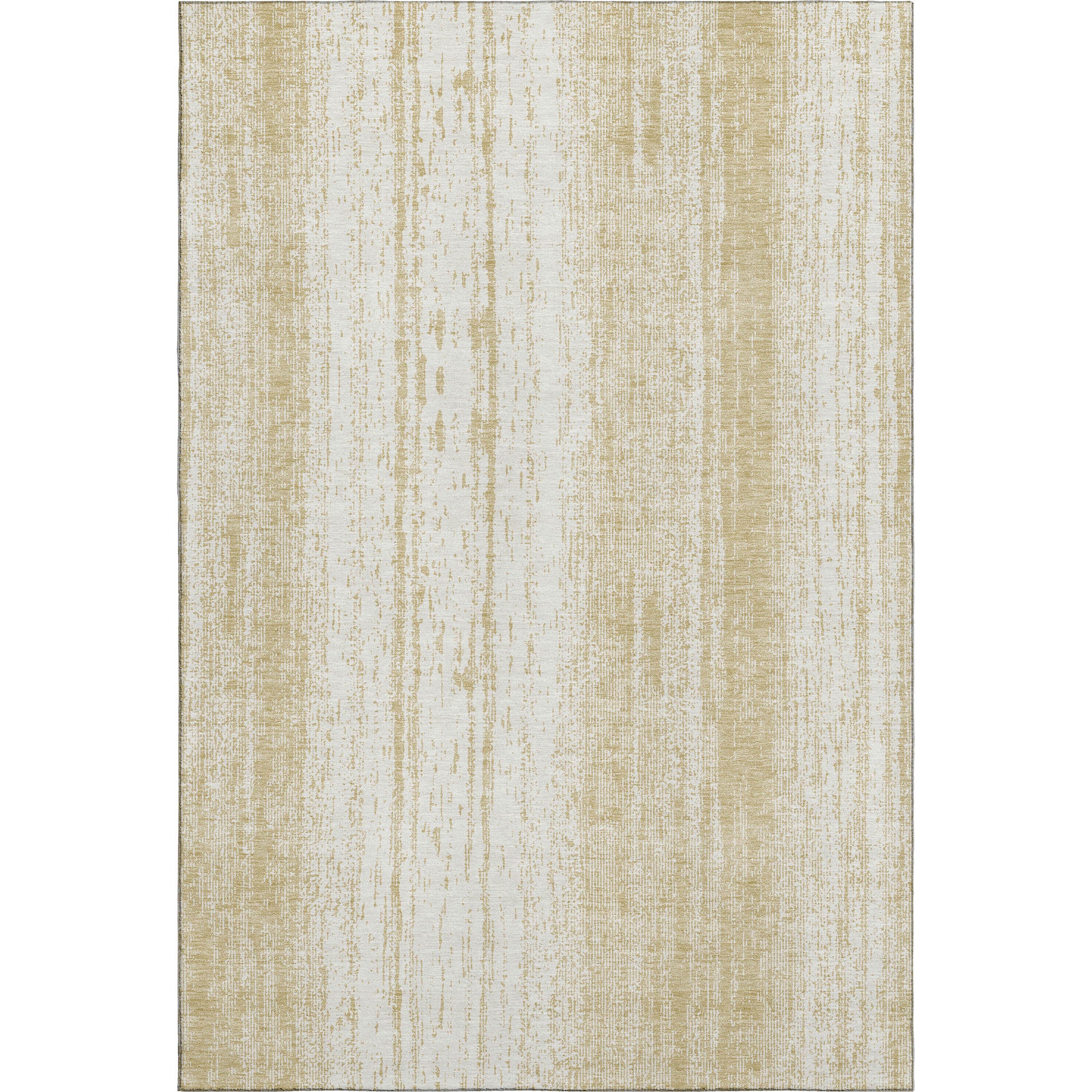 Lucerne Machine Washable Transitional Gold Rug 2'6" x 3'10" #shape_Rectangle