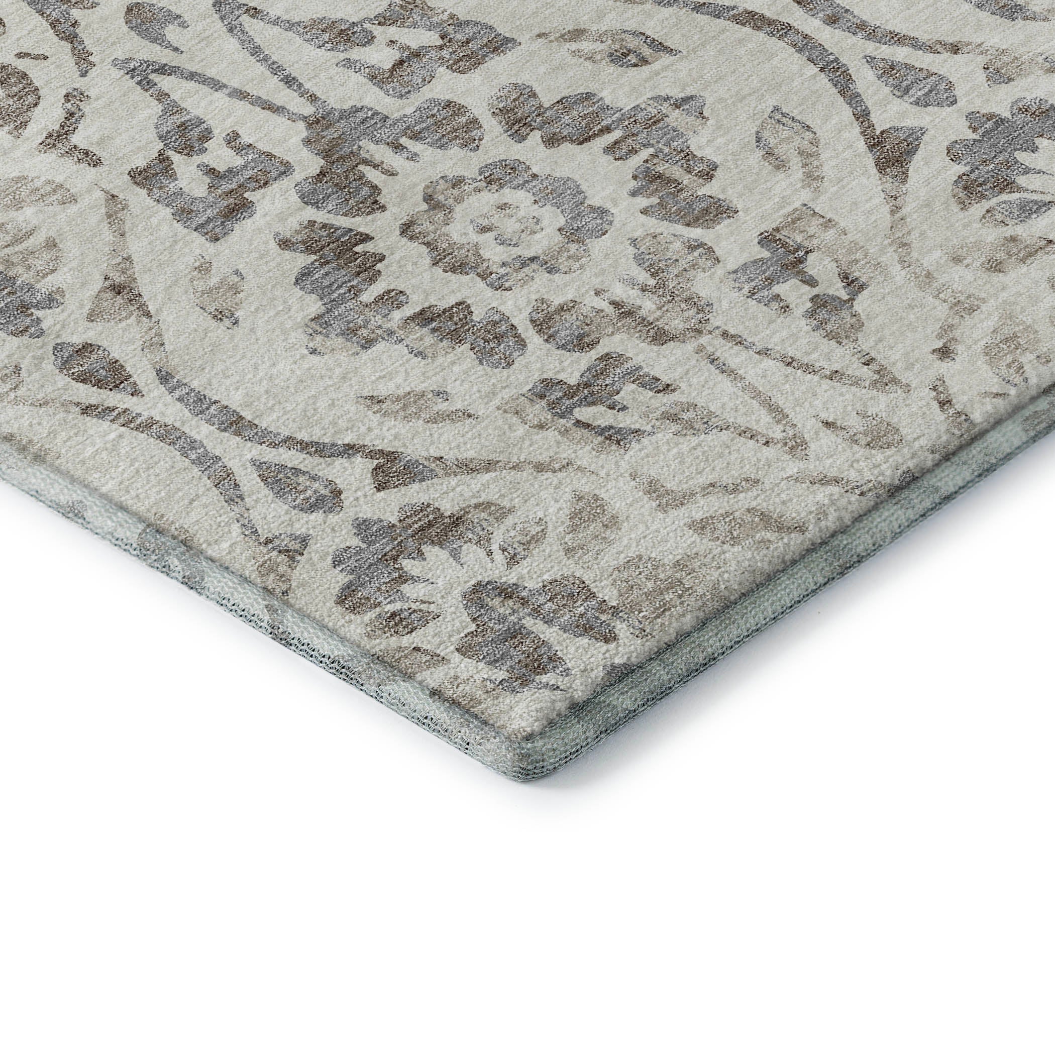 Cartagena Machine Washable Transitional Ivory Rug 1'8" x 2'6" #shape_Rectangle