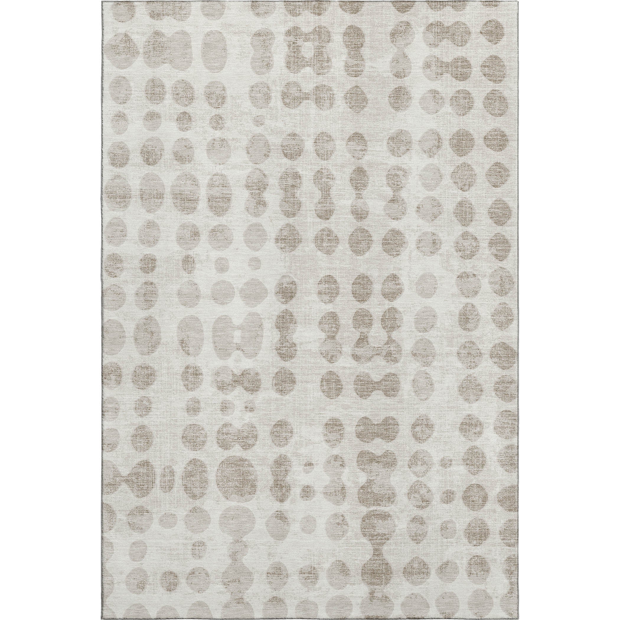 Budapest Machine Washable Transitional Ivory Rug 2'6" x 3'10" #shape_Rectangle