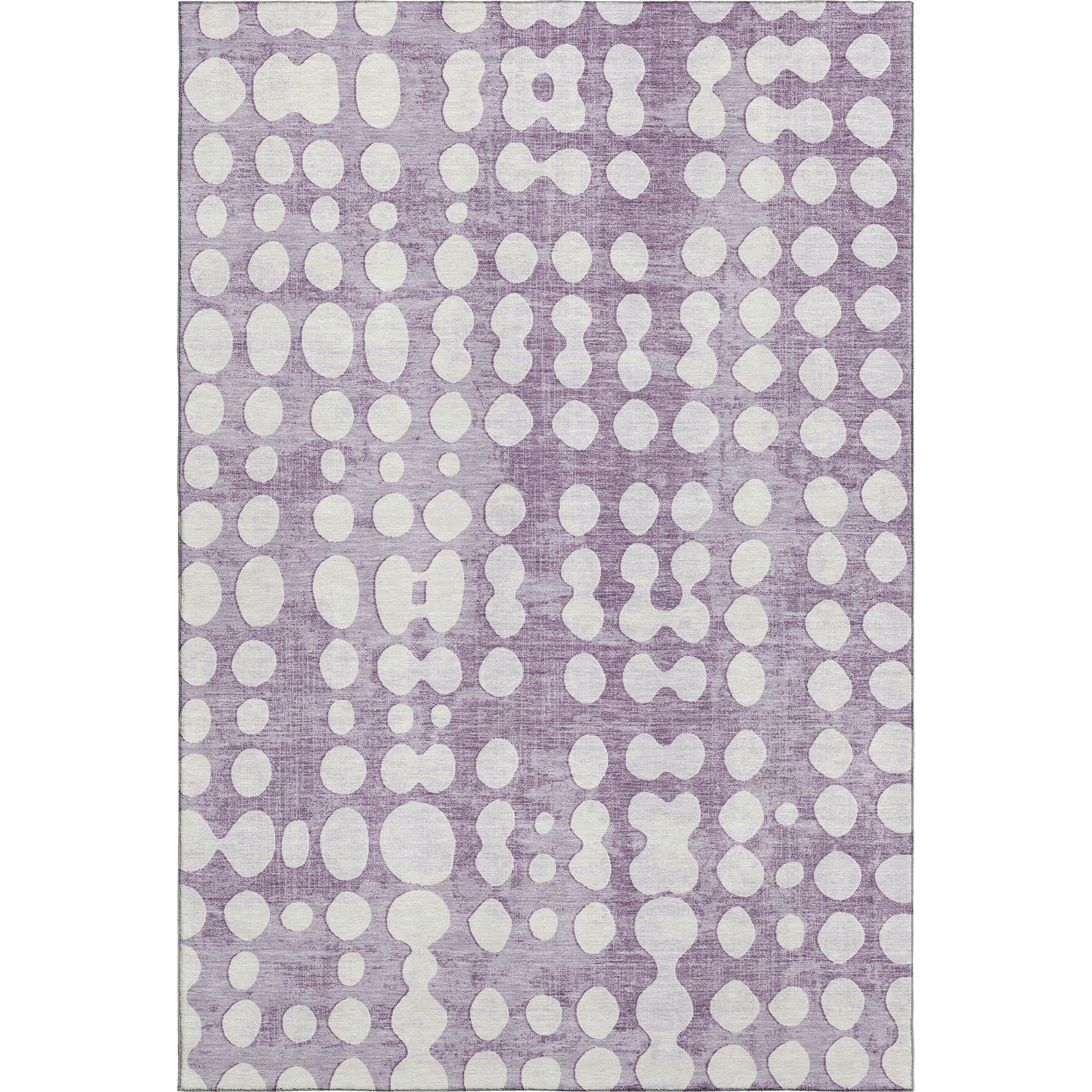 Budapest Machine Washable Transitional Purple Rug 2'6" x 3'10" #shape_Rectangle