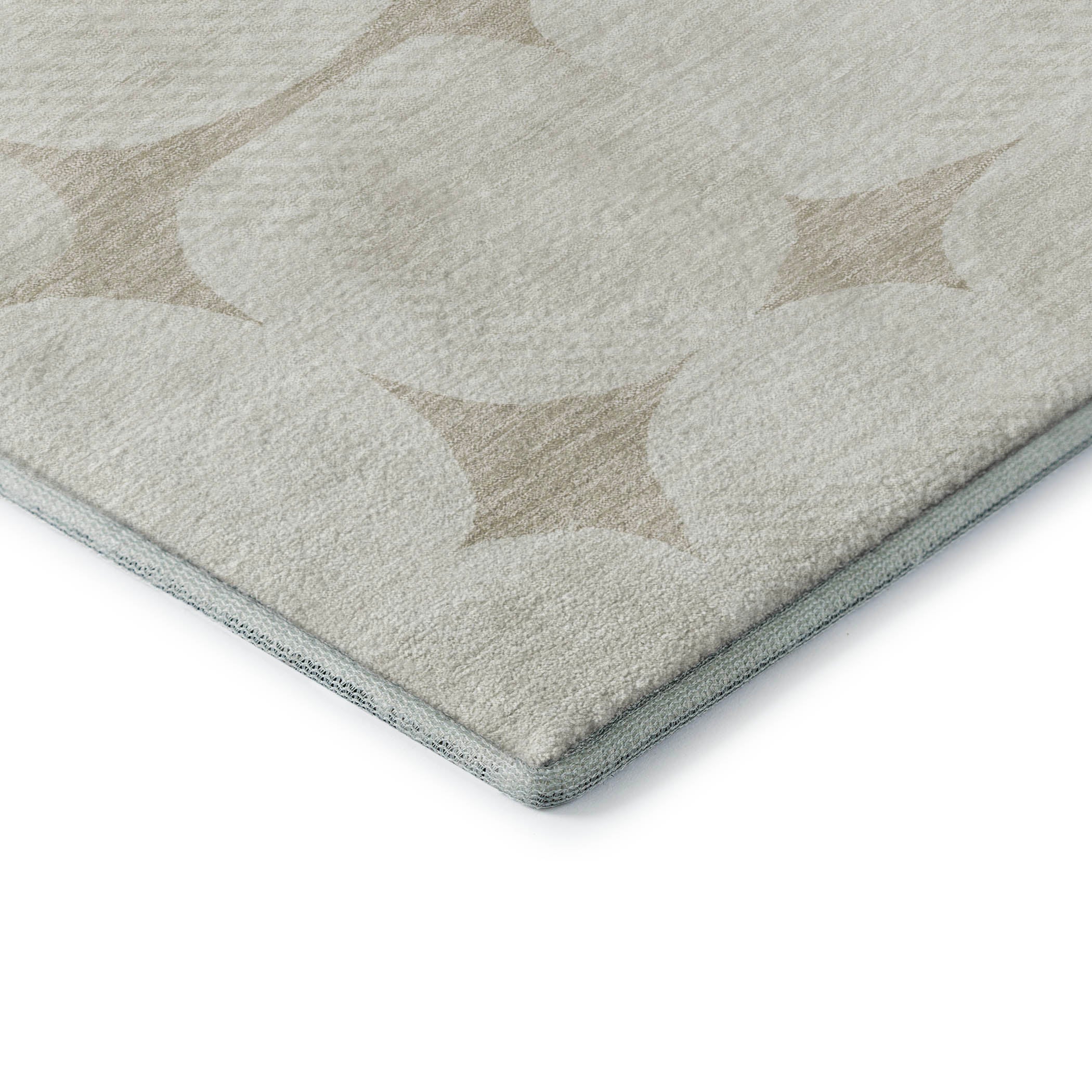Lima Machine Washable Transitional Beige Brown Rug 1'8" x 2'6" #shape_Rectangle
