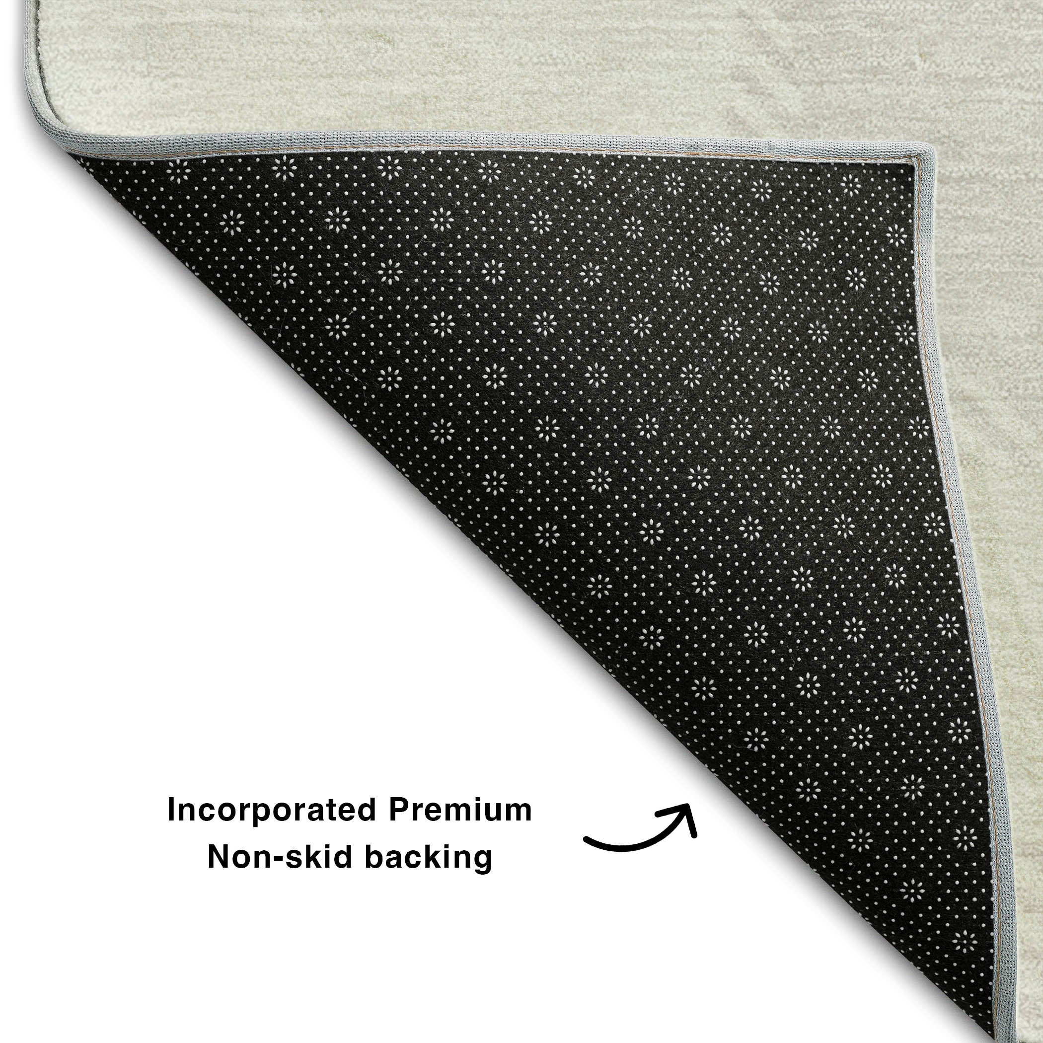 Lima Machine Washable Transitional Green Rug 1'8" x 2'6" #shape_Rectangle