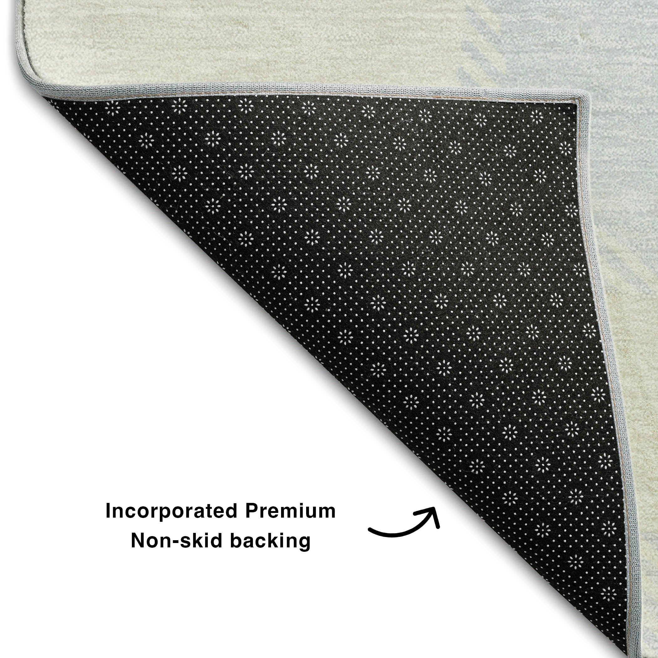 Lima Machine Washable Transitional Navy Blue Rug 1'8" x 2'6" #shape_Rectangle