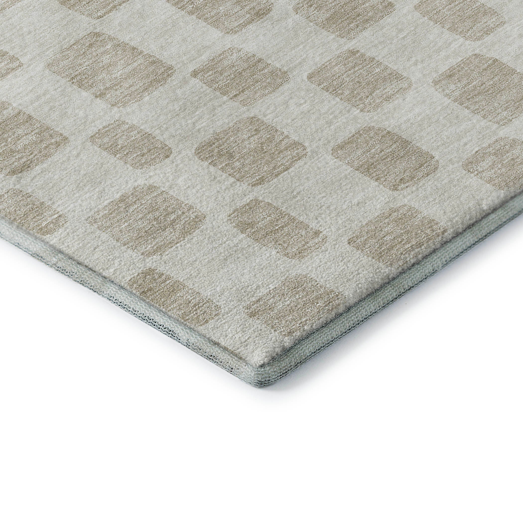 Athens Machine Washable Transitional Ivory Rug 1'8" x 2'6" #shape_Rectangle