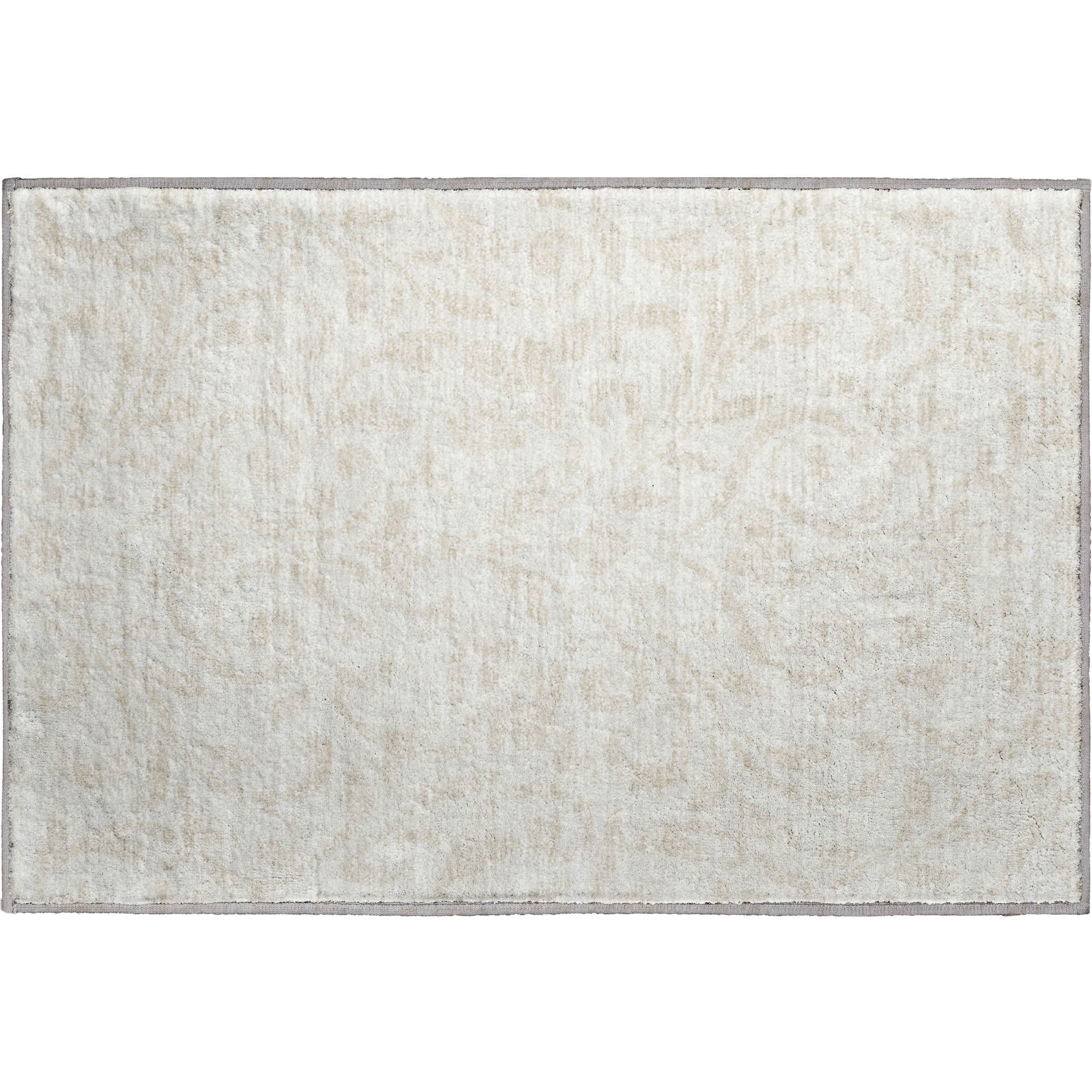 Montevideo Machine Washable Transitional Ivory Rug 1'8" x 2'6" #shape_Rectangle