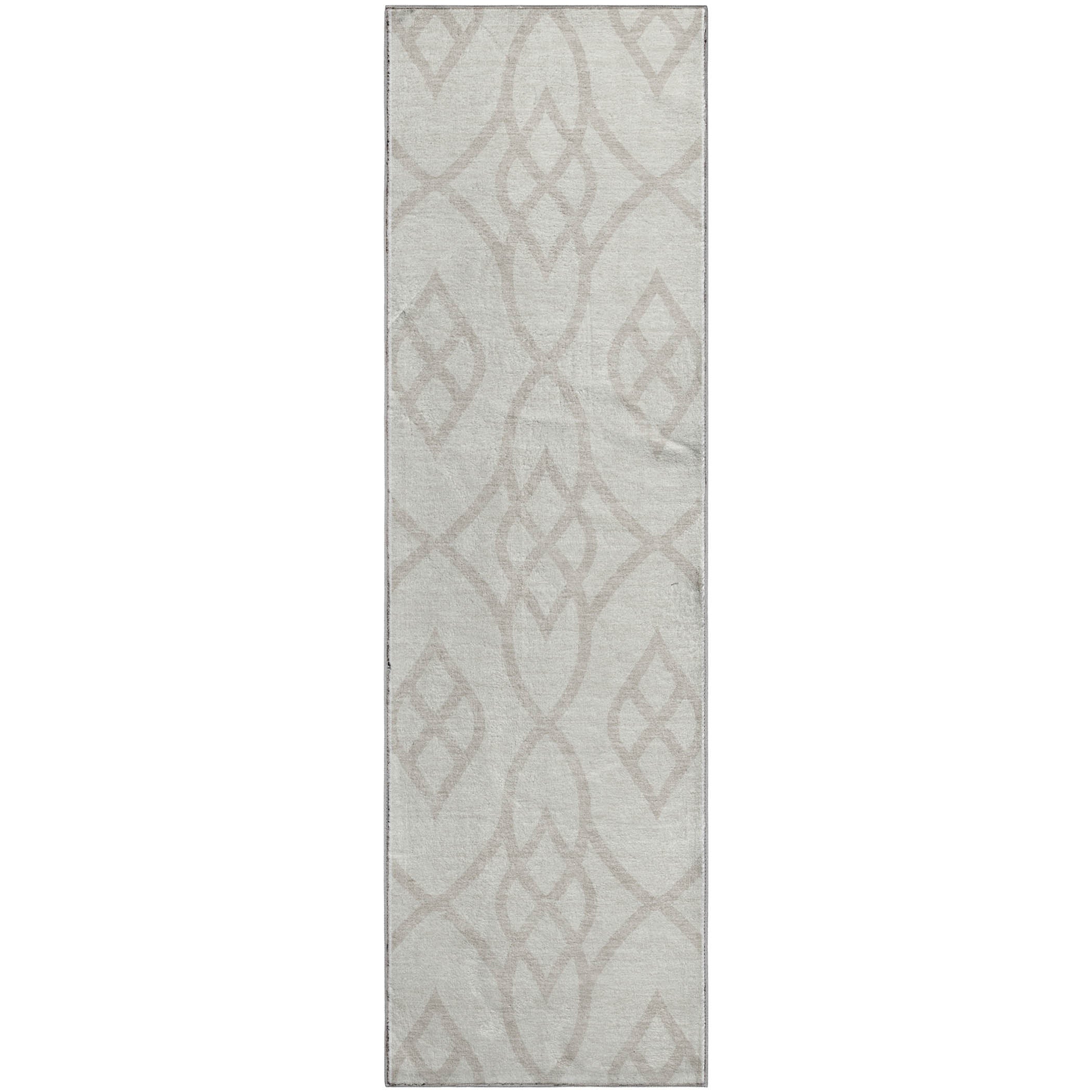 Jaipur Machine Washable Transitional Ivory Rug 2'3" x 7'6" #shape_Runner