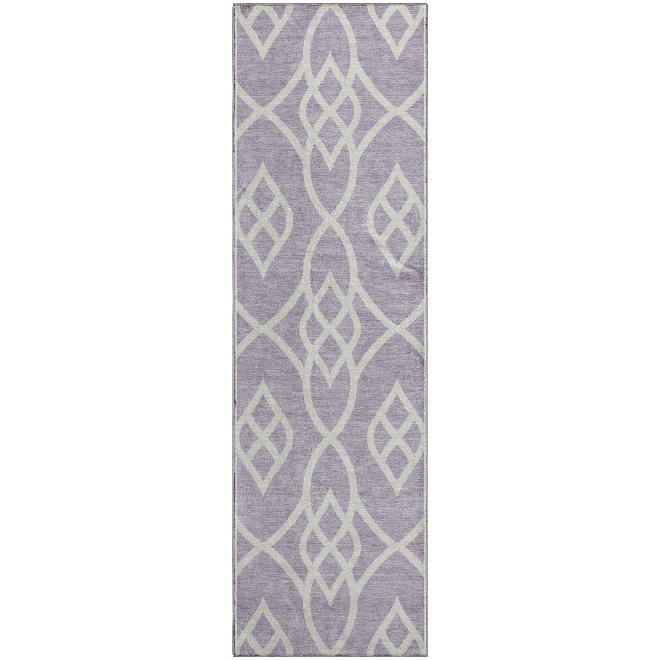 Jaipur Machine Washable Transitional Lavender Purple Rug 2'3" x 7'6" #shape_Runner