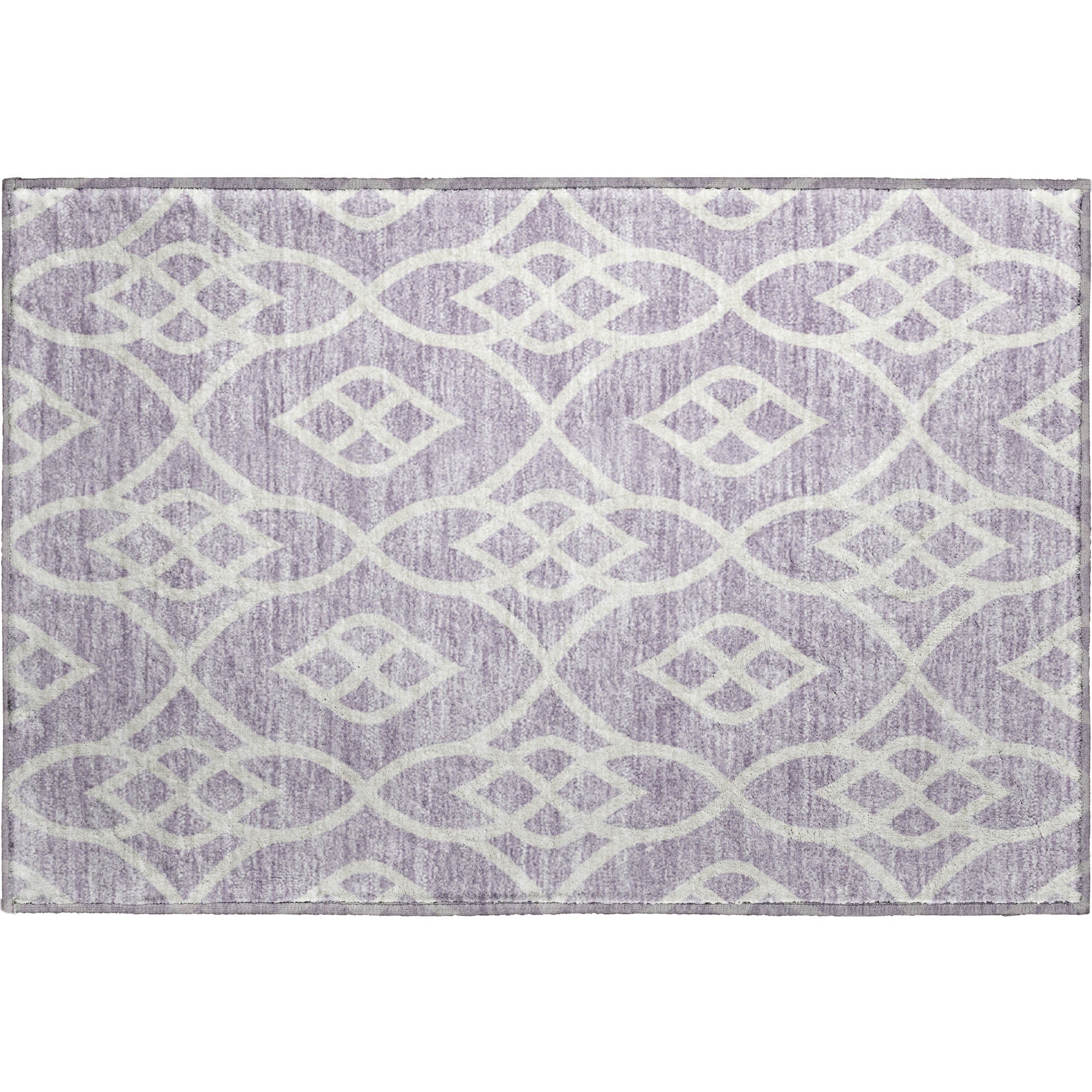 Jaipur Machine Washable Transitional Lavender Purple Rug 1'8" x 2'6" #shape_Rectangle