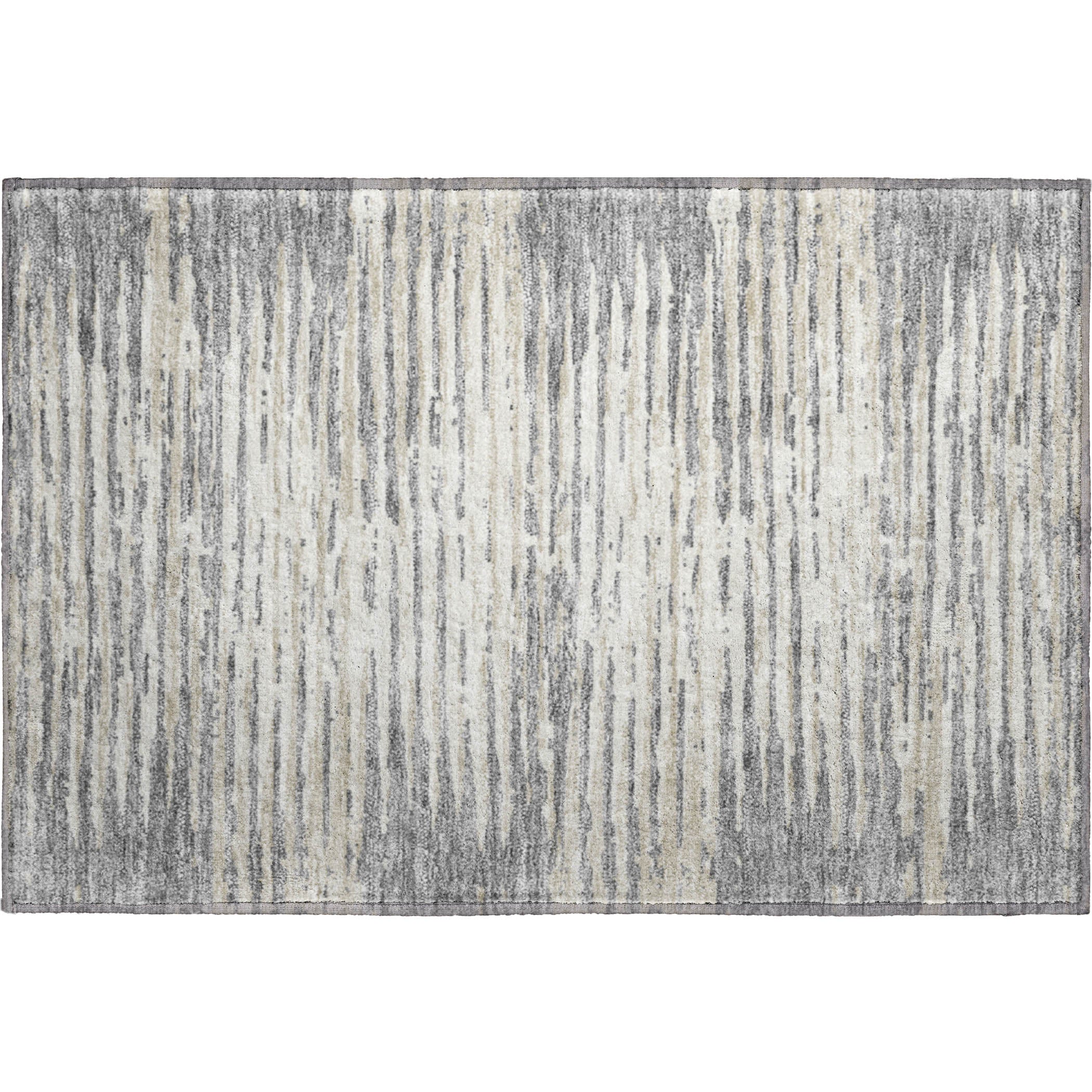 Chiang Mai Machine Washable Transitional Gray Rug 1'8" x 2'6" #shape_Rectangle