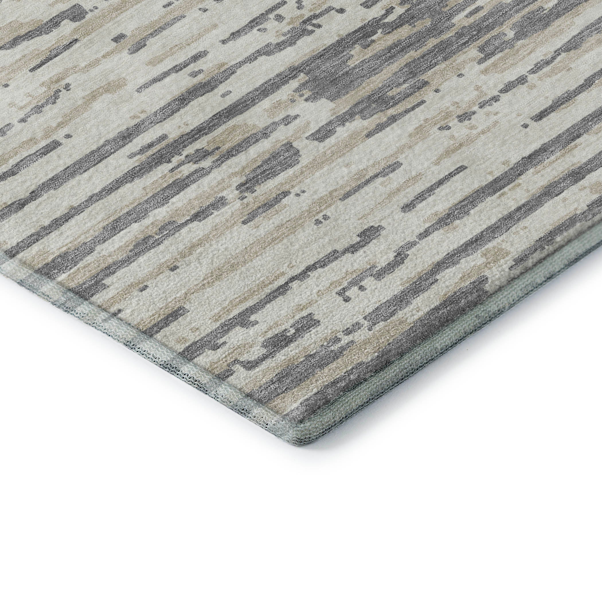 Chiang Mai Machine Washable Transitional Gray Rug 1'8" x 2'6" #shape_Rectangle