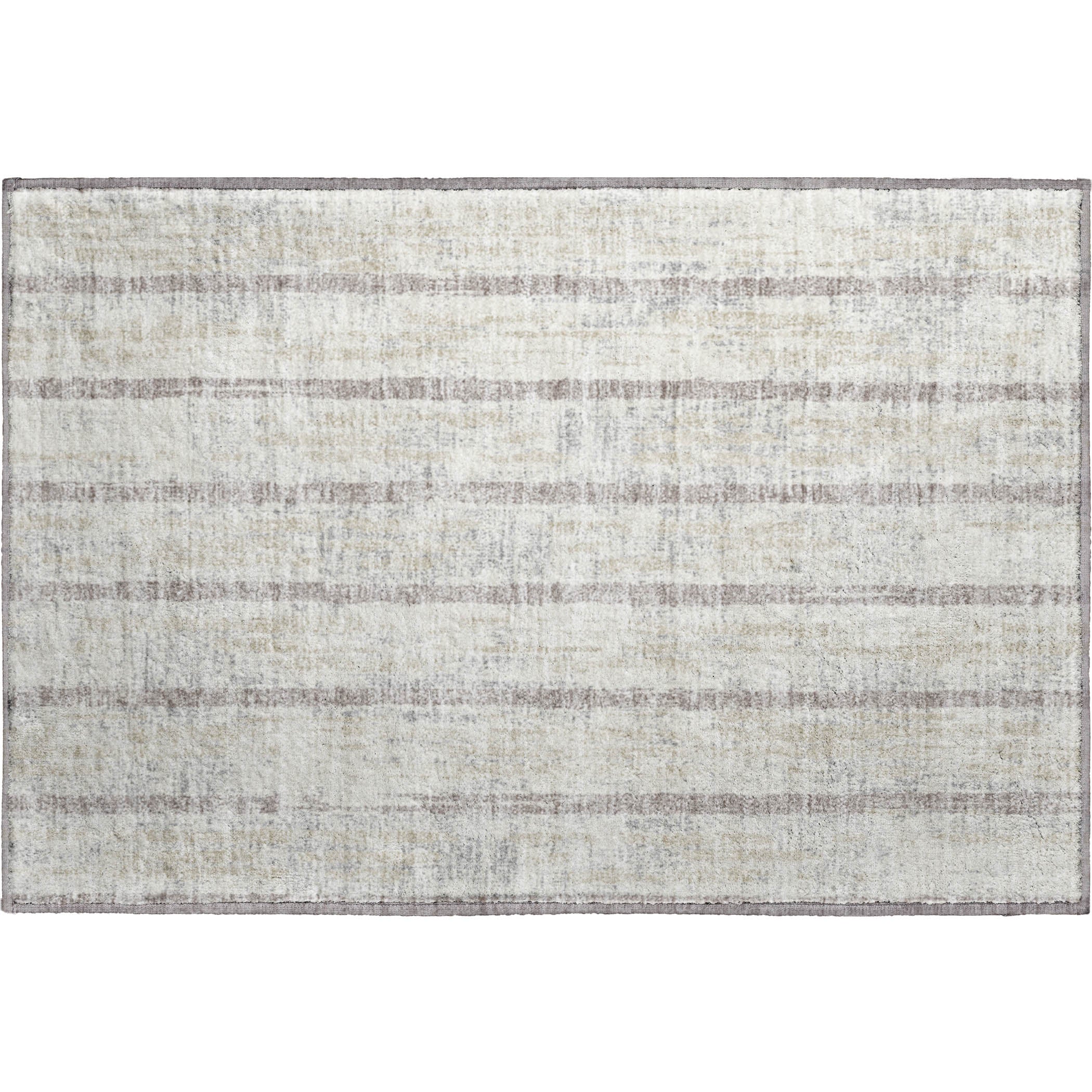 Seoul Machine Washable Transitional Ivory Rug 1'8" x 2'6" #shape_Rectangle