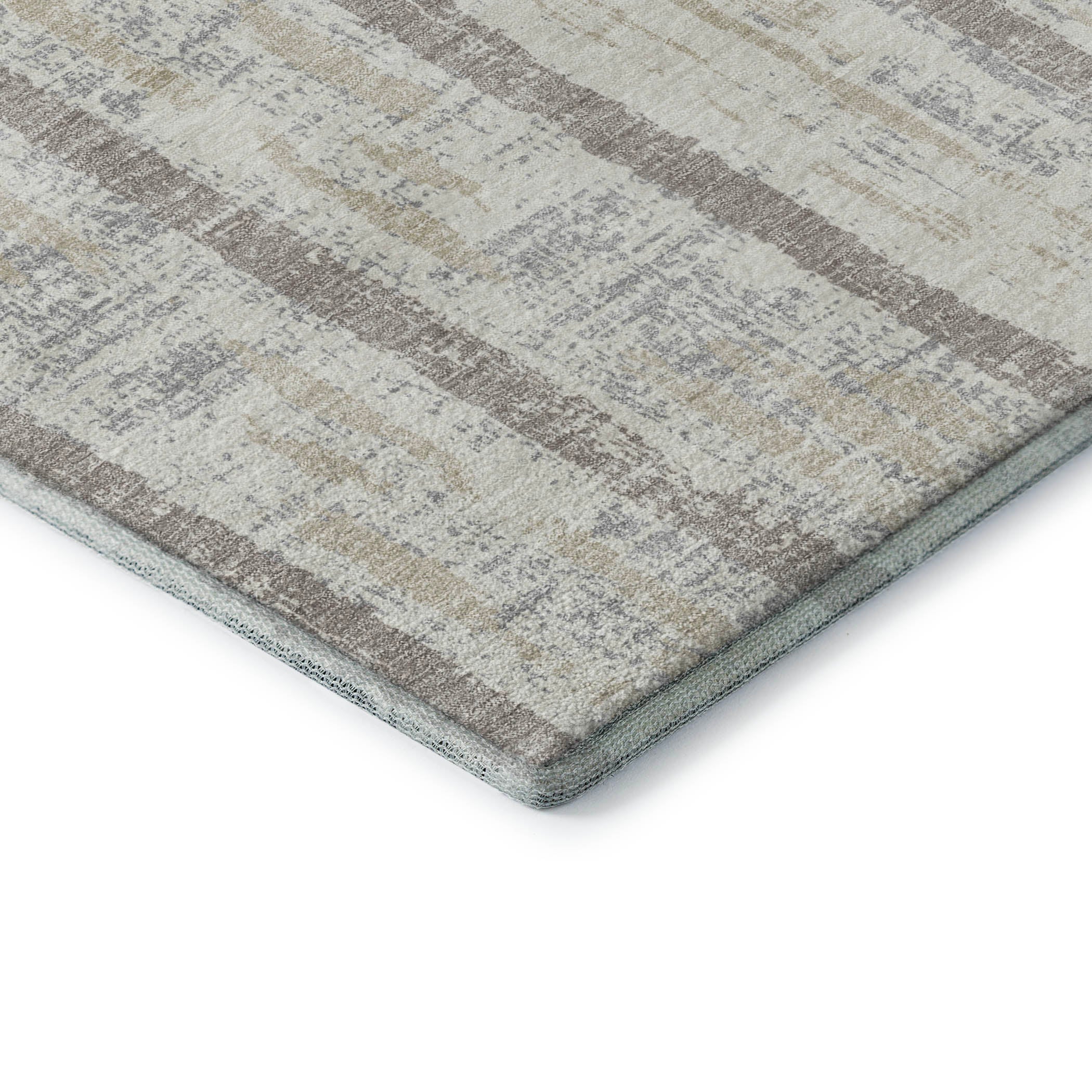 Seoul Machine Washable Transitional Ivory Rug 1'8" x 2'6" #shape_Rectangle