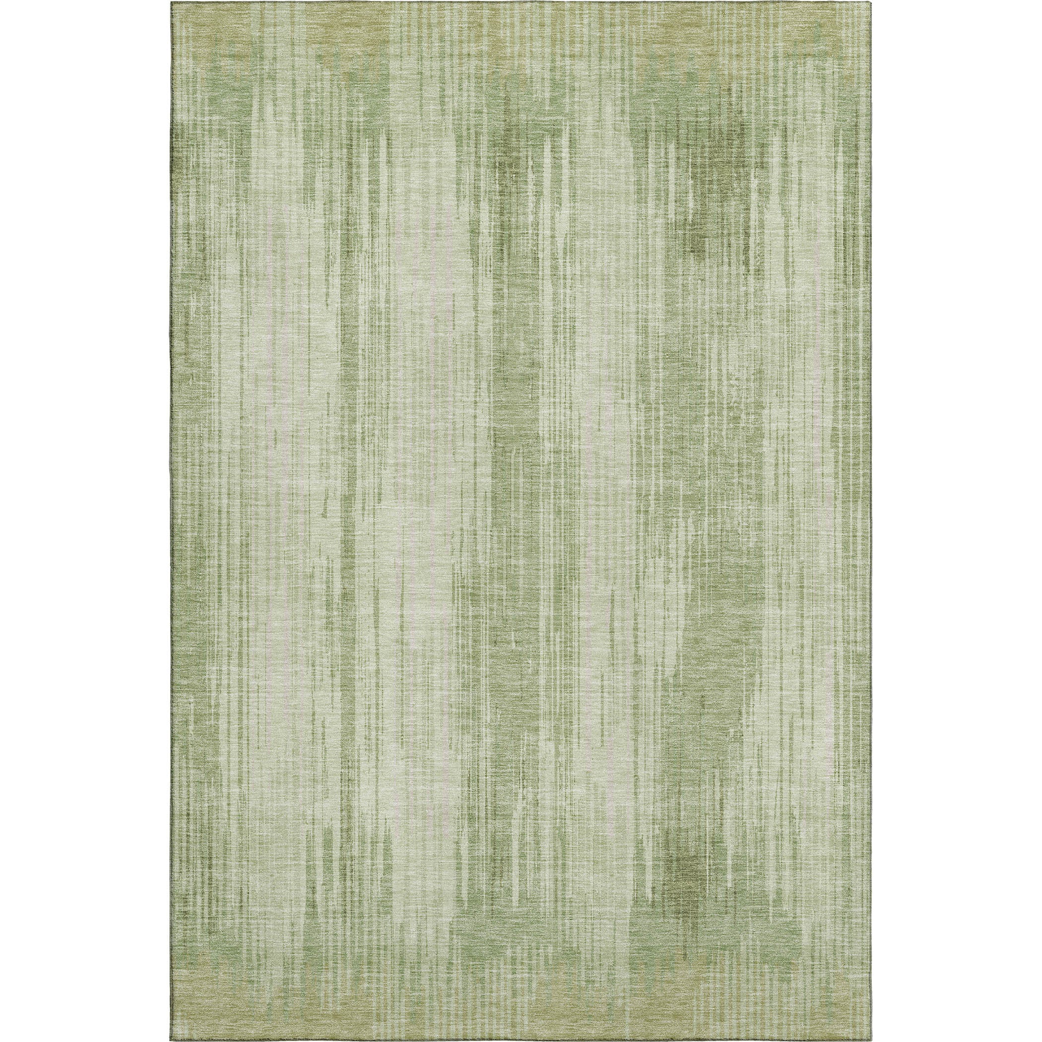 Antigua Machine Washable Transitional Aloe Green Rug 2'6" x 3'10" #shape_Rectangle