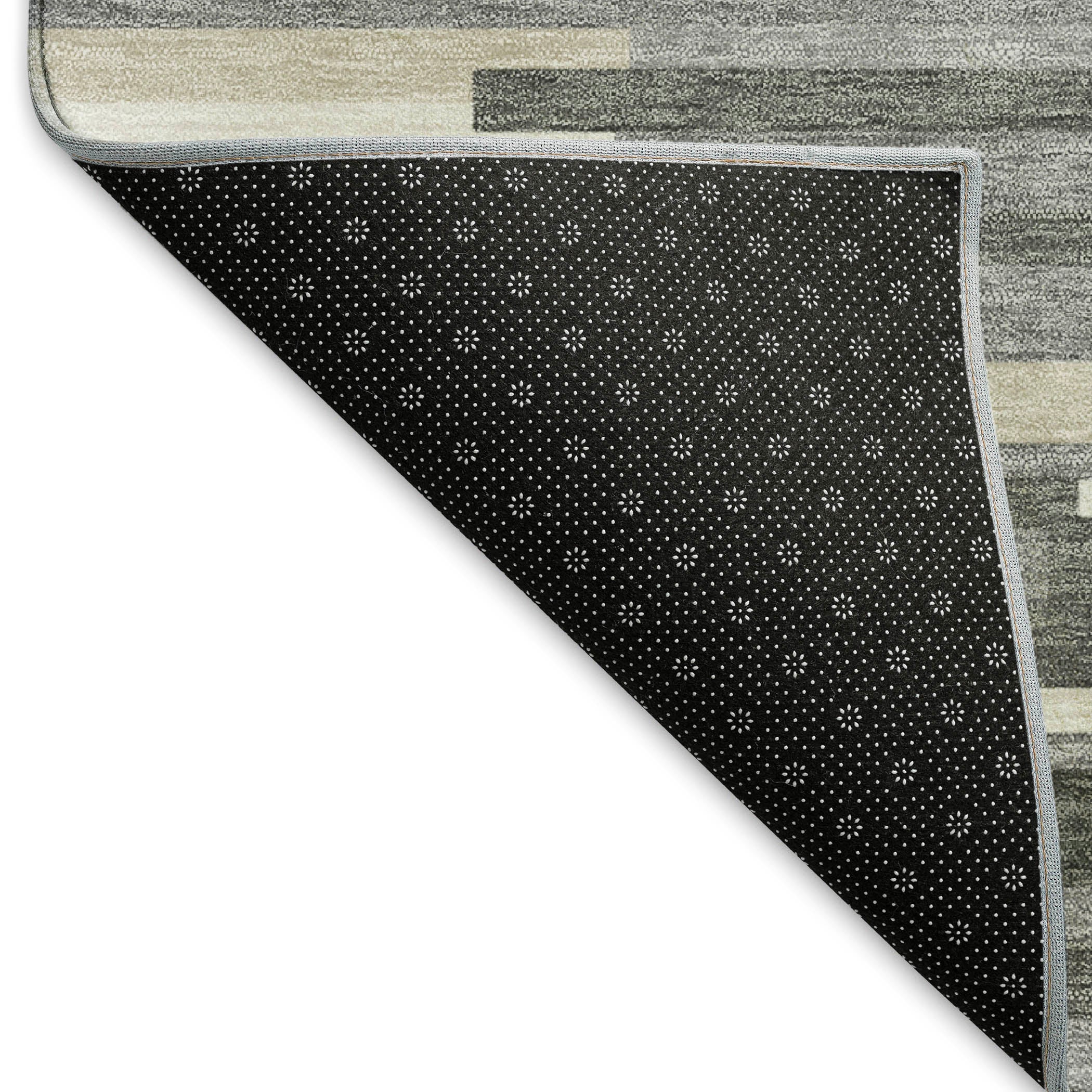 Cartagena Machine Washable Transitional Gray Rug 1'8" x 2'6" #shape_Rectangle