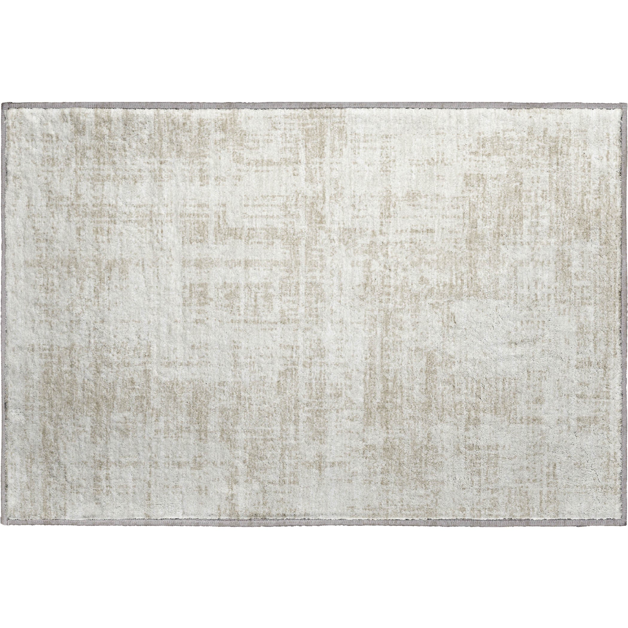 Queenstown Machine Washable Transitional Ivory Rug 1'8" x 2'6" #shape_Rectangle