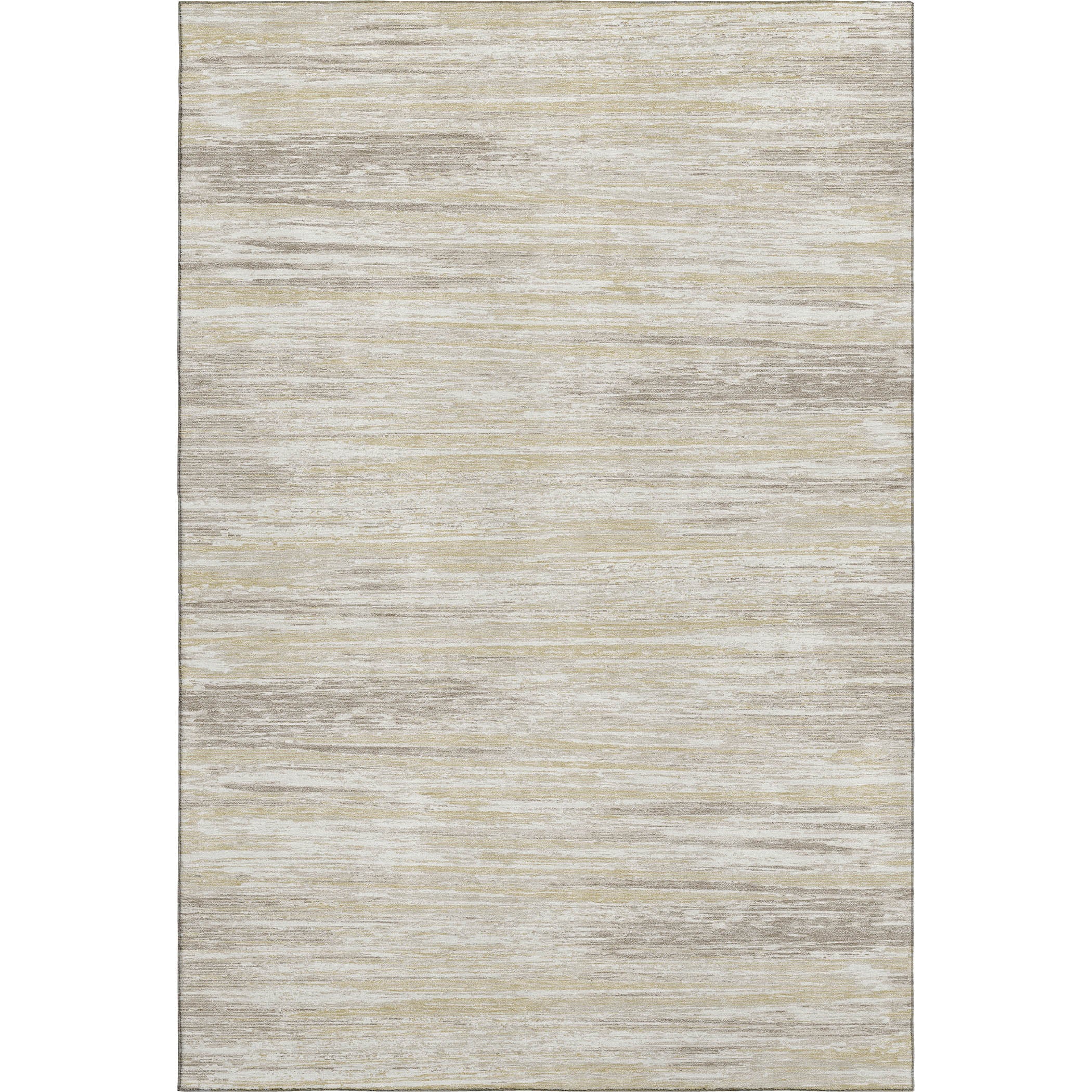 Seoul Machine Washable Transitional Beige Brown Rug 2'6" x 3'10" #shape_Rectangle