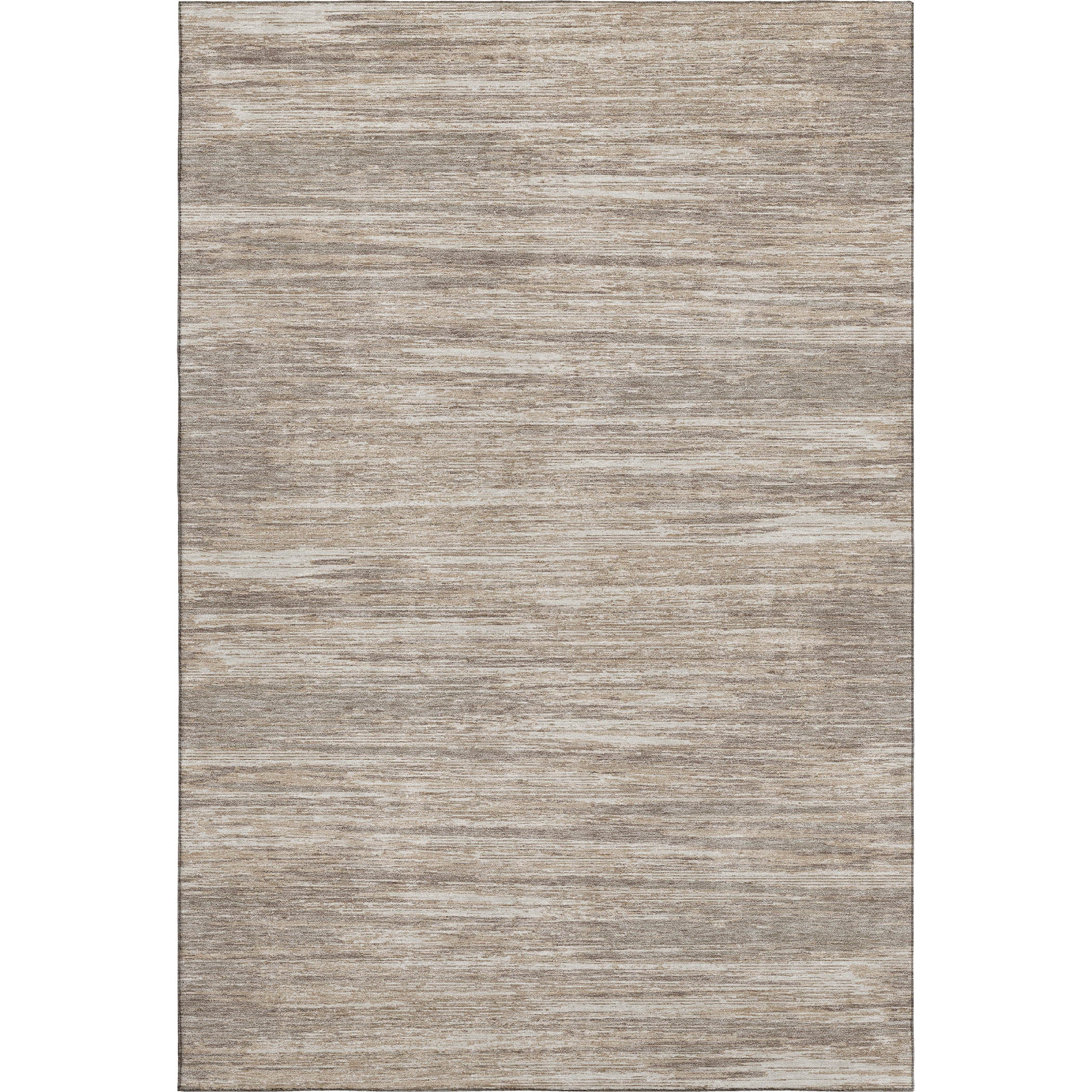 Seoul Machine Washable Transitional Taupe Brown Rug 2'6" x 3'10" #shape_Rectangle