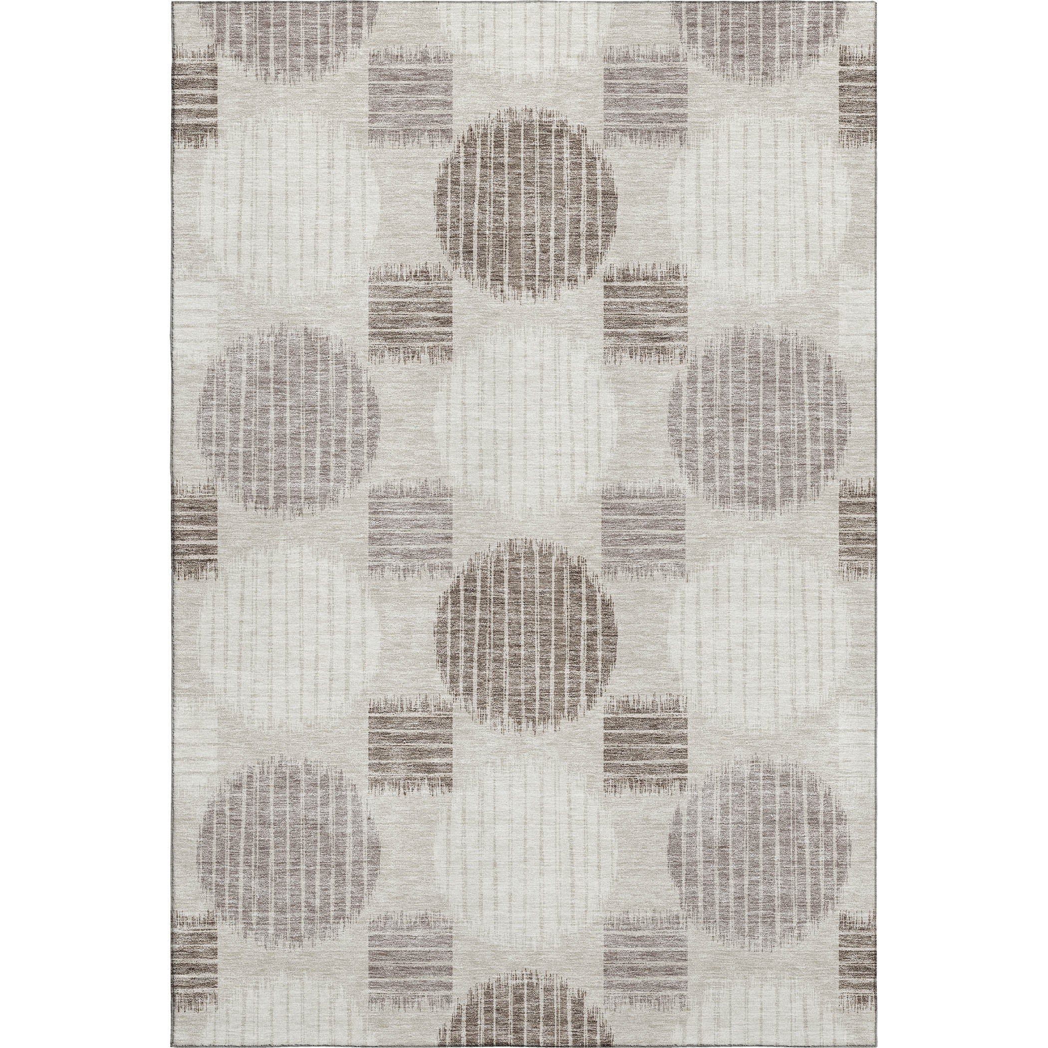 Jaipur Machine Washable Transitional Beige Brown Rug 2'6" x 3'10" #shape_Rectangle