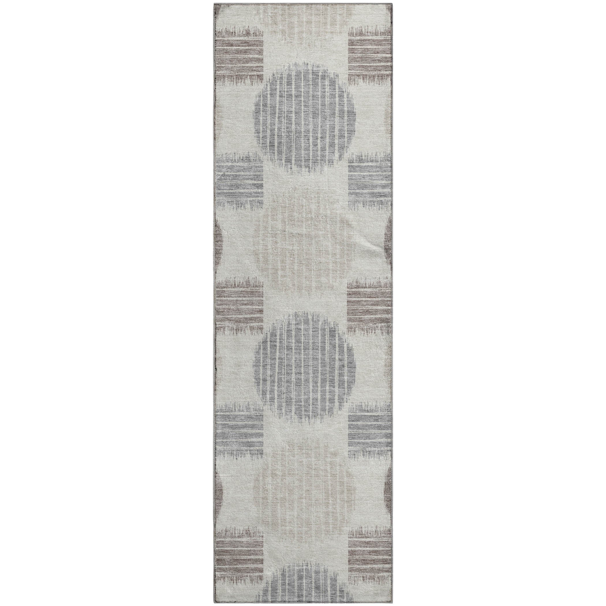 Jaipur Machine Washable Transitional Ivory Rug 2'3" x 7'6" #shape_Runner