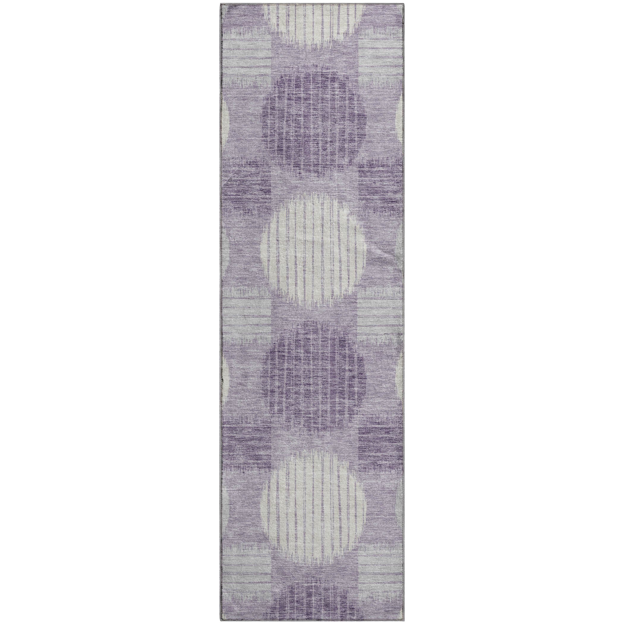 Jaipur Machine Washable Transitional Purple Rug 2'3" x 7'6" #shape_Runner