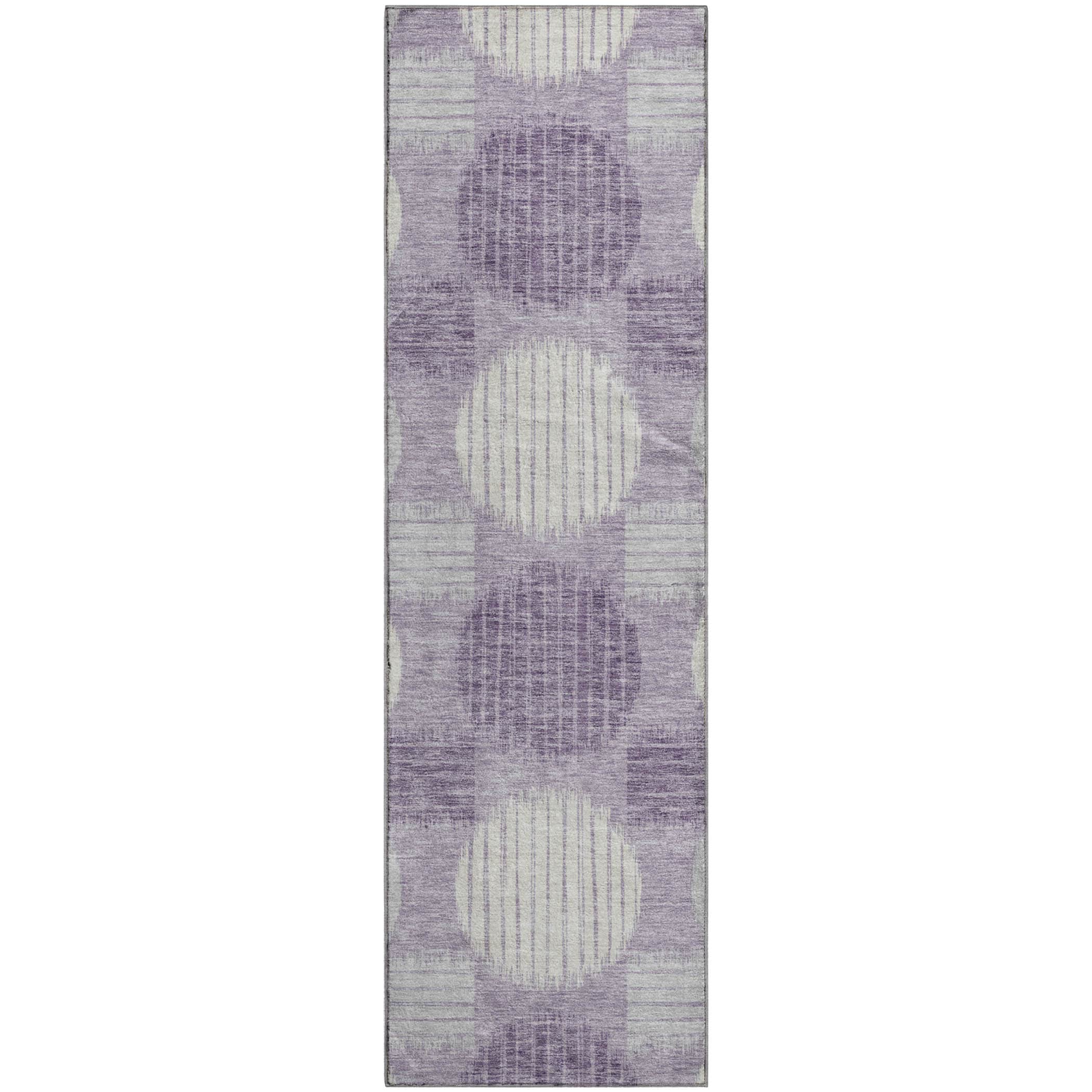 Jaipur Machine Washable Transitional Purple Rug 2'3" x 7'6" #shape_Runner