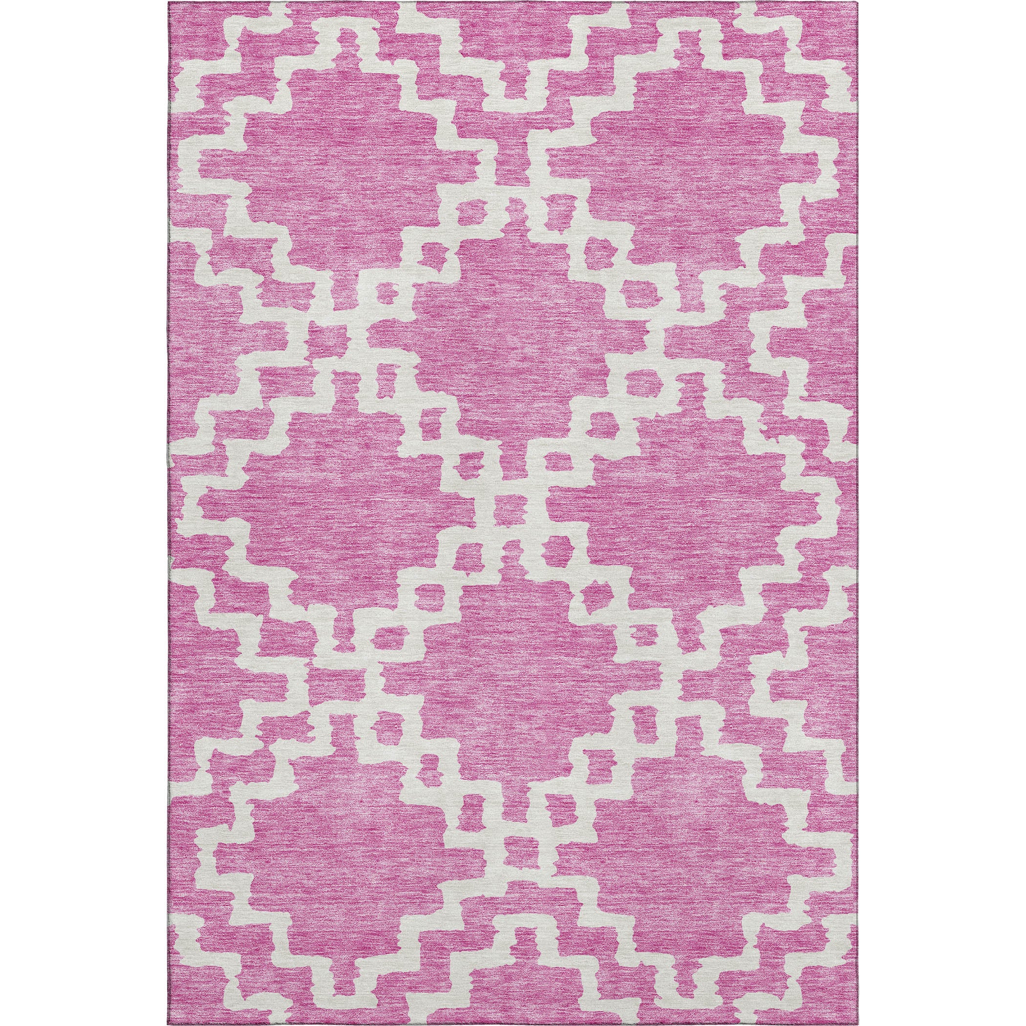 Budapest Machine Washable Transitional Blush Pink Rug 2'6" x 3'10" #shape_Rectangle