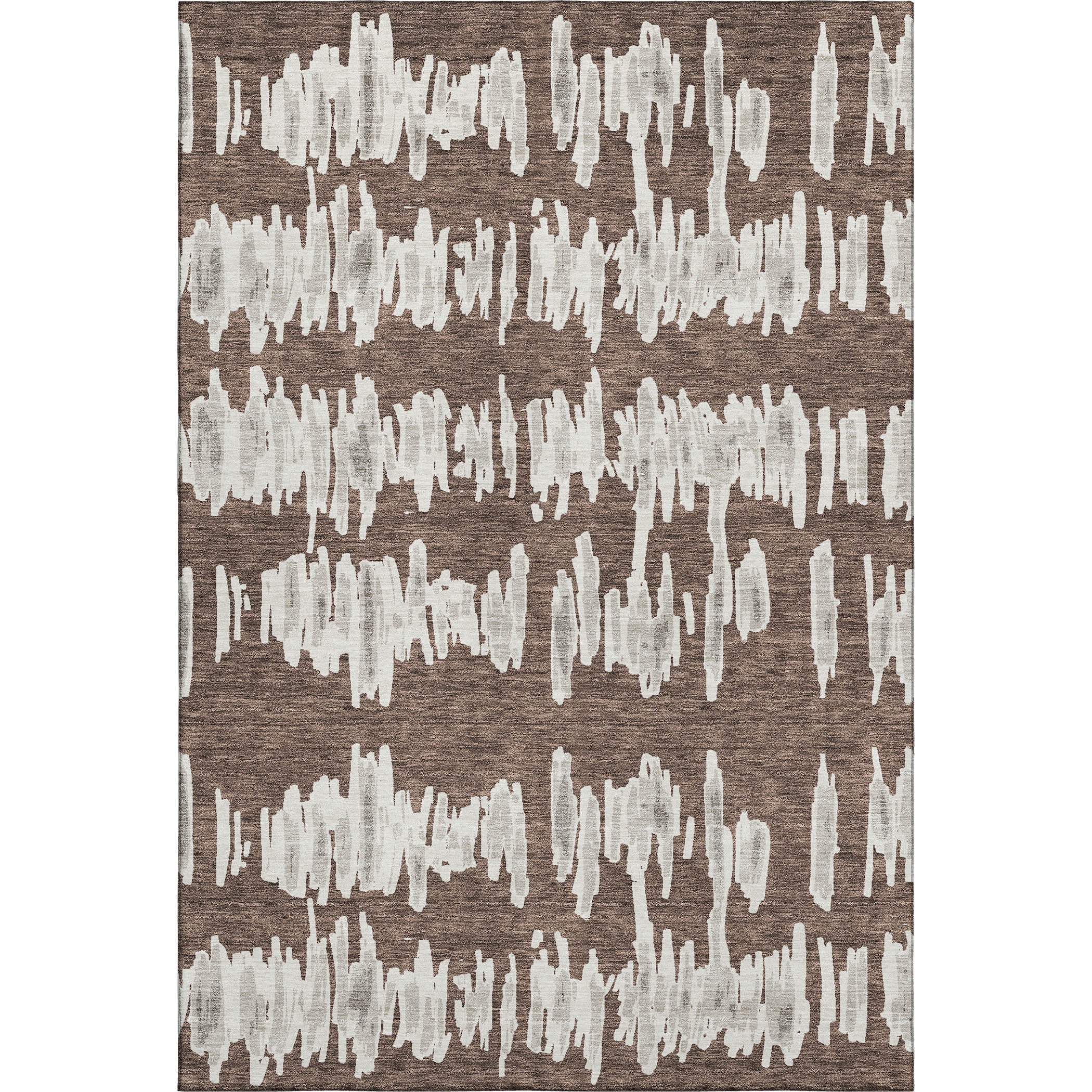 Dubrovnik Machine Washable Transitional Brown Rug 2'6" x 3'10" #shape_Rectangle