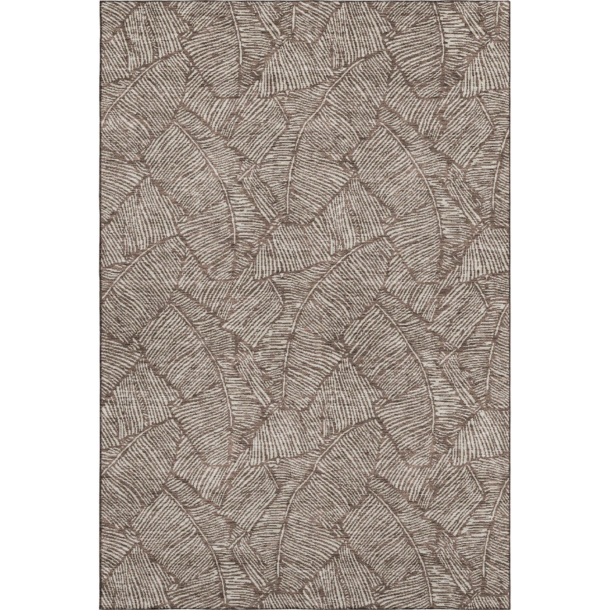 Dubrovnik Machine Washable Transitional Brown Rug 2'6" x 3'10" #shape_Rectangle
