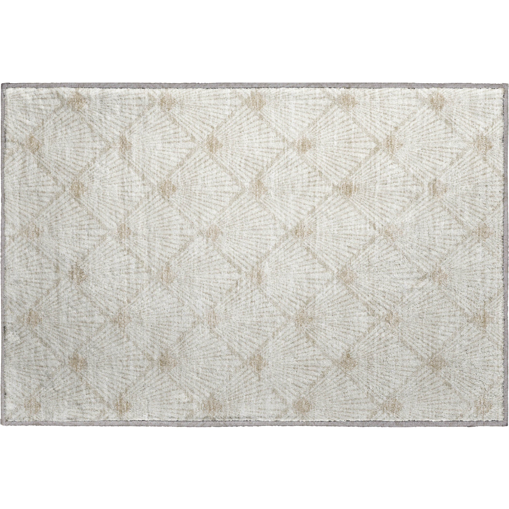 Kotor Machine Washable Transitional Ivory Rug 1'8" x 2'6" #shape_Rectangle
