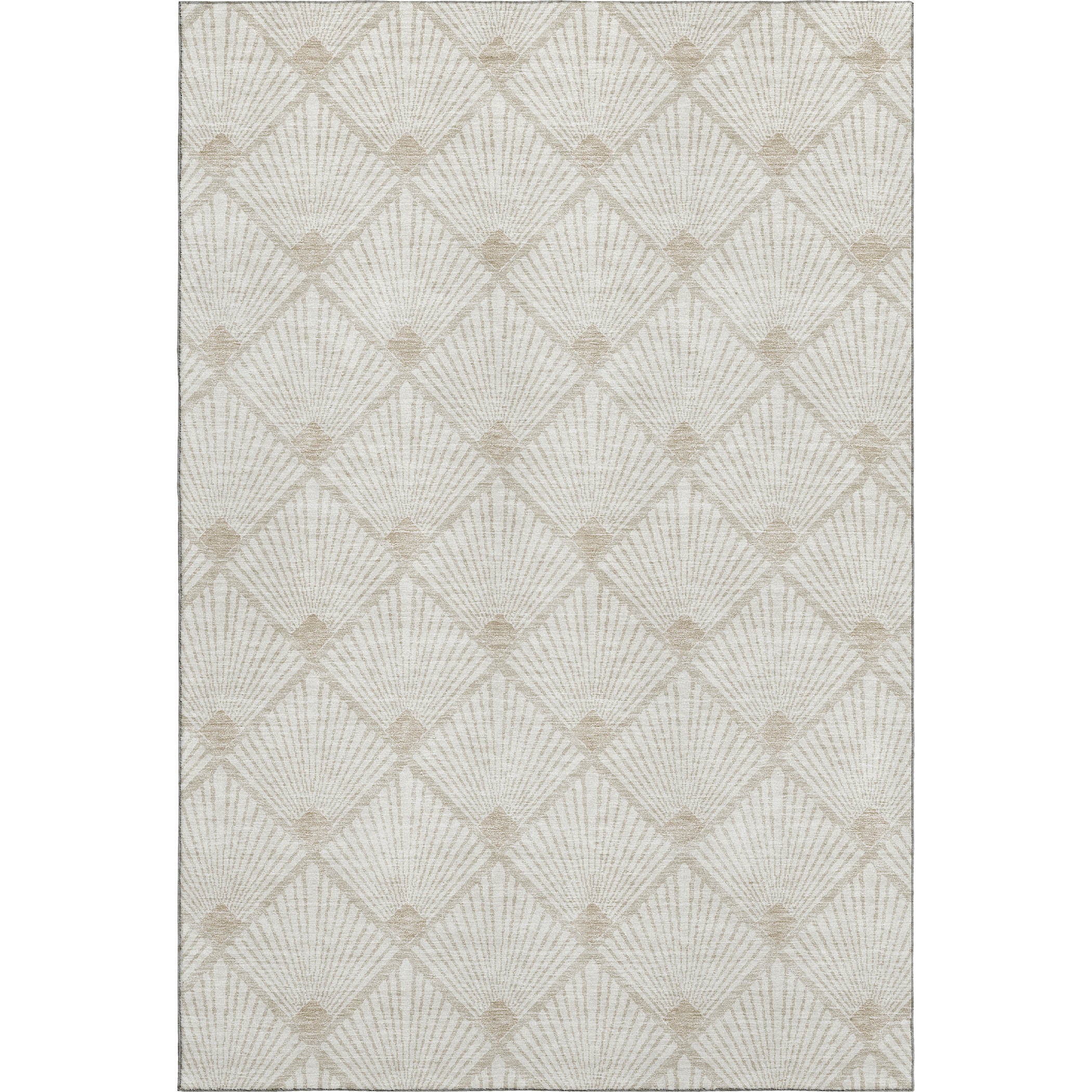 Kotor Machine Washable Transitional Ivory Rug 2'6" x 3'10" #shape_Rectangle