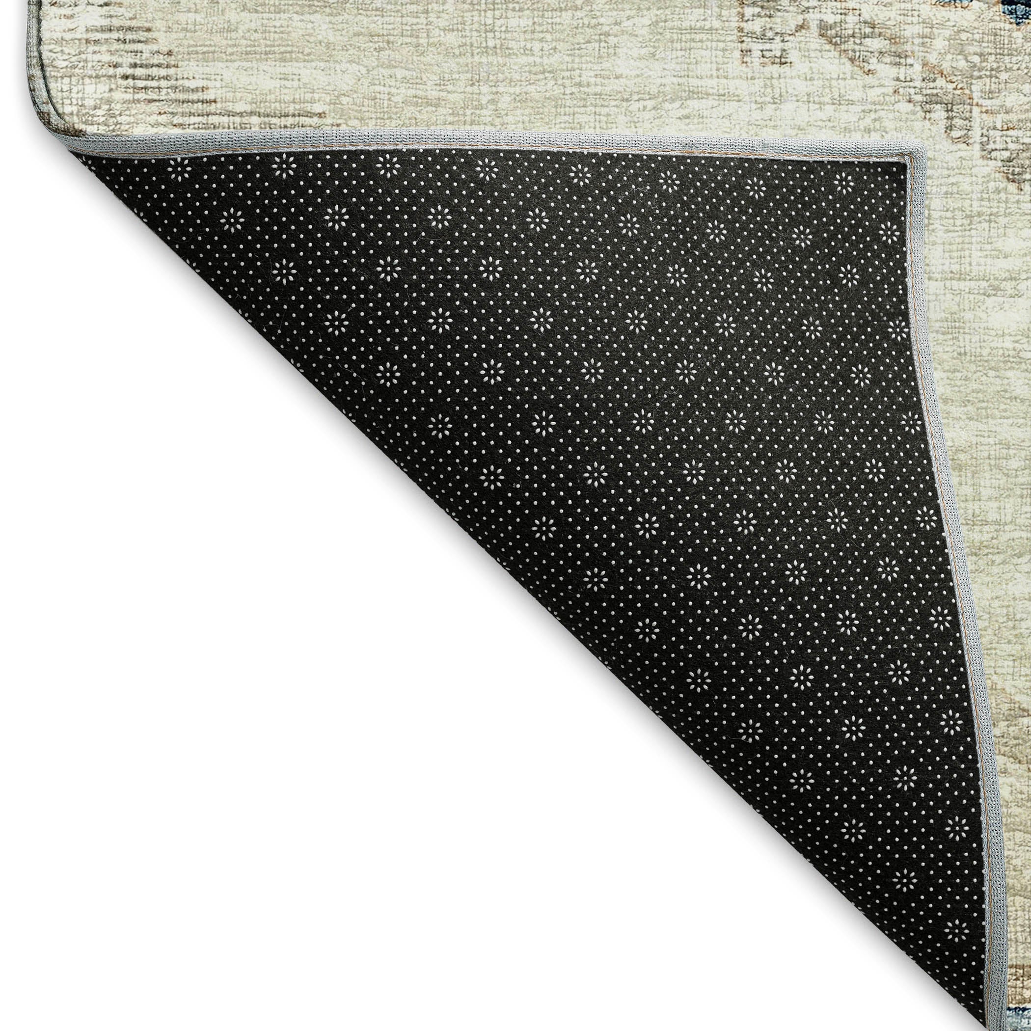 Bogota Machine Washable Traditional Linen Multi Rug 1'8" x 2'6" #shape_Rectangle