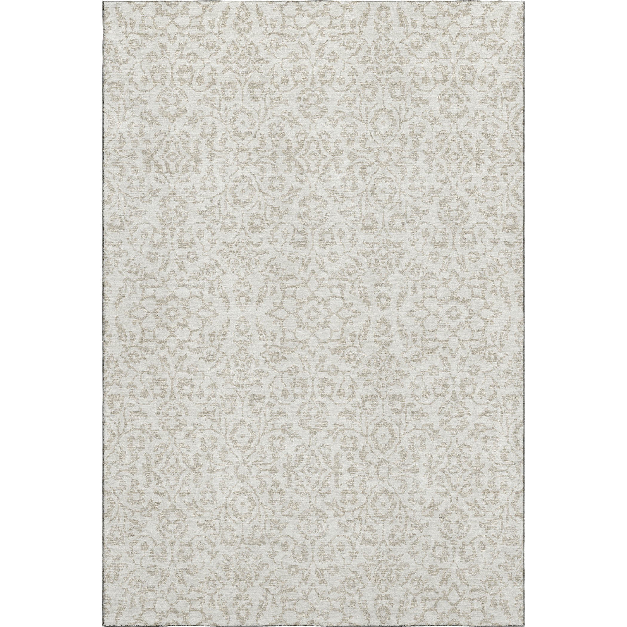 Sintra Machine Washable Traditional Ivory Rug 2'6" x 3'10" #shape_Rectangle